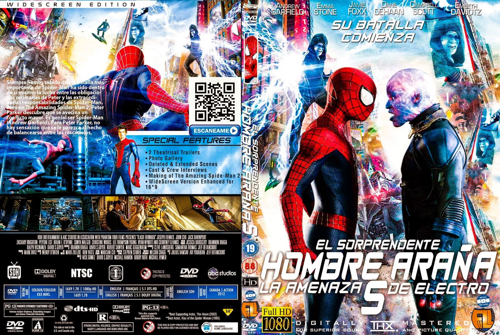 Wallpaper #qxkXBY8BtGB6xQ78XVDS31 Cover the Amazing Spider Man 2 Rise of Electro Dvd
