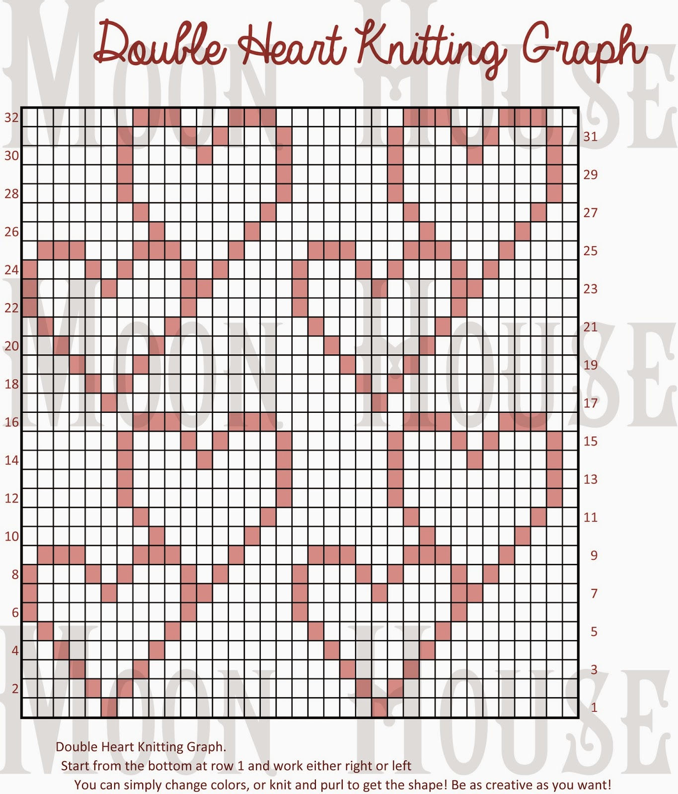 Wallpaper #HGdy7ZIBSpphPi3-_1jy61 Small Heart Knitting Chart