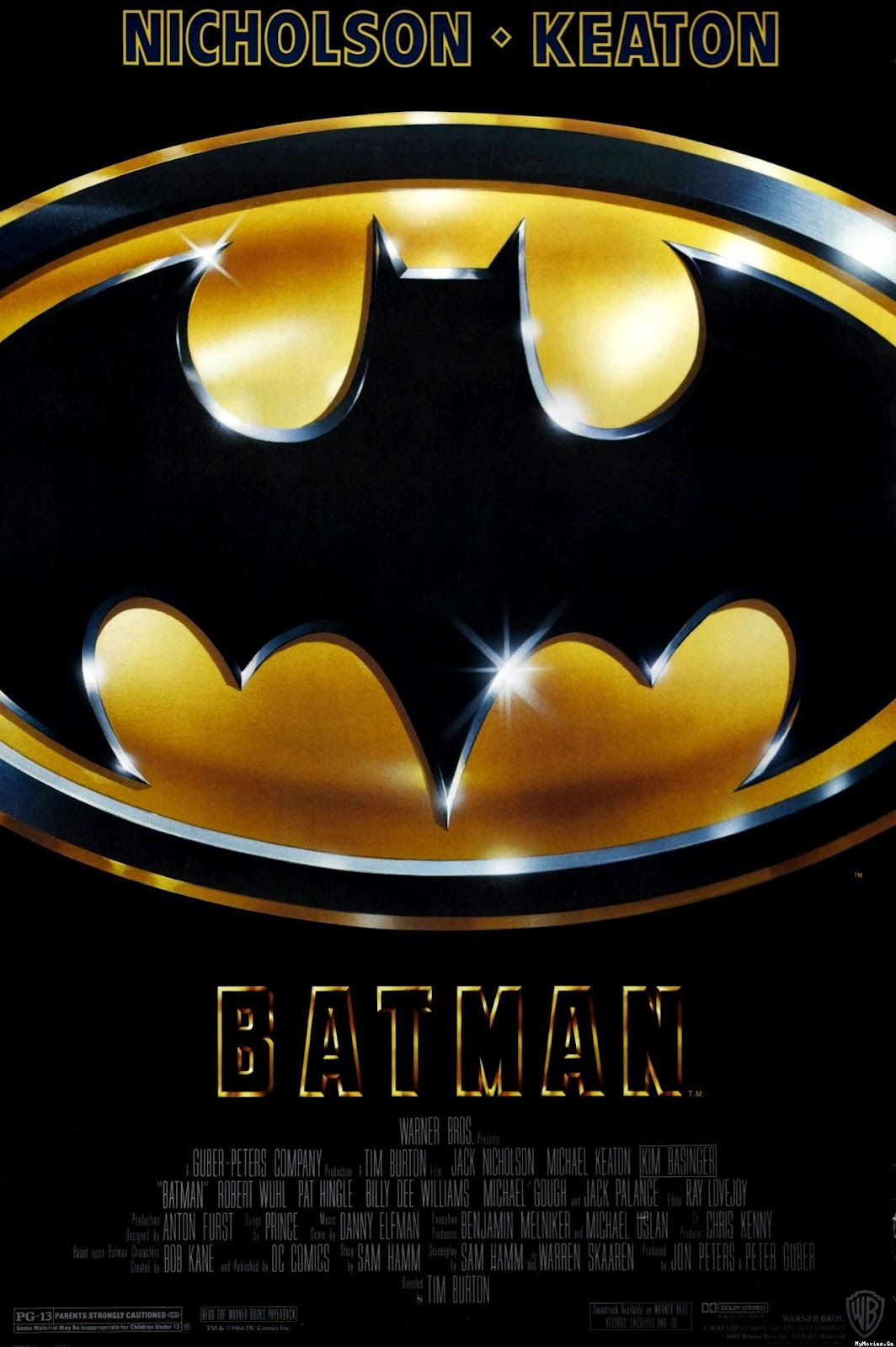 Wallpaper #9ACl7I4BSdW8dNouZRQA29 The Geeky Nerfherder Movie Poster Art Tim Burtons Batman 1989