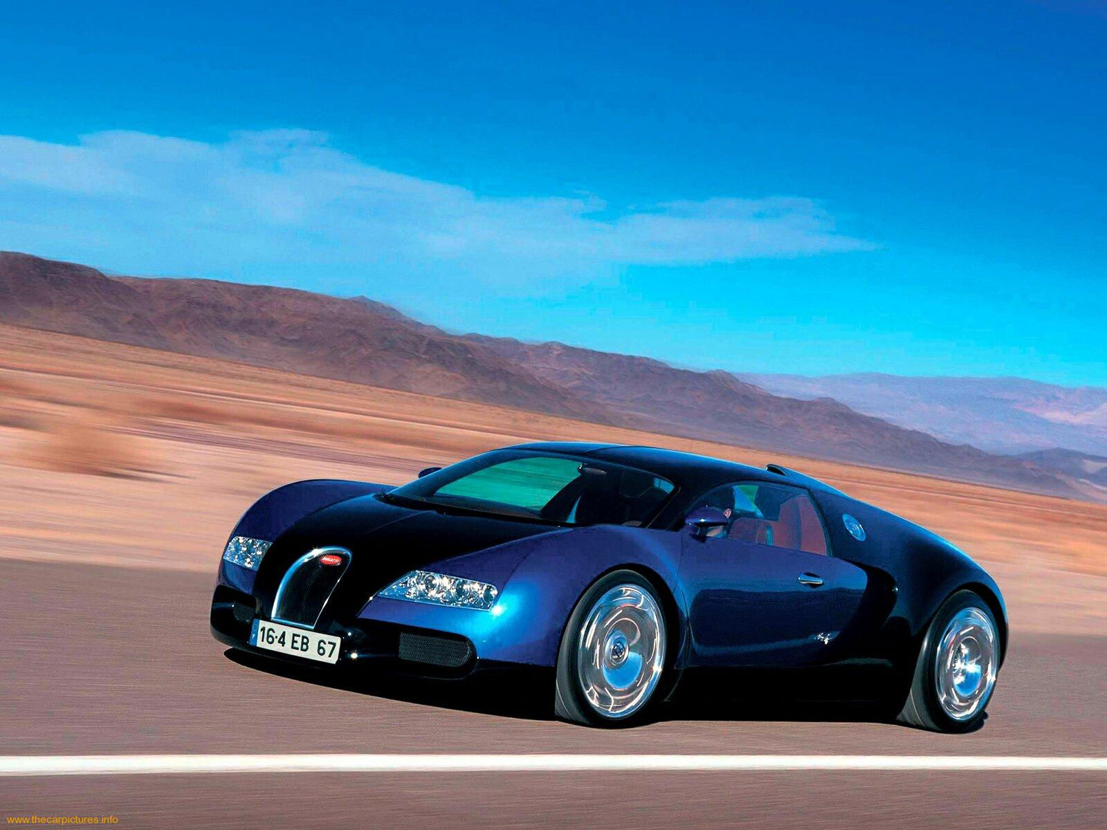 Wallpaper #Z2fa9ZIBSpphPi3-aIFt4 Bugatti Eb 164 Veyron 2004 Auto Cars Concept