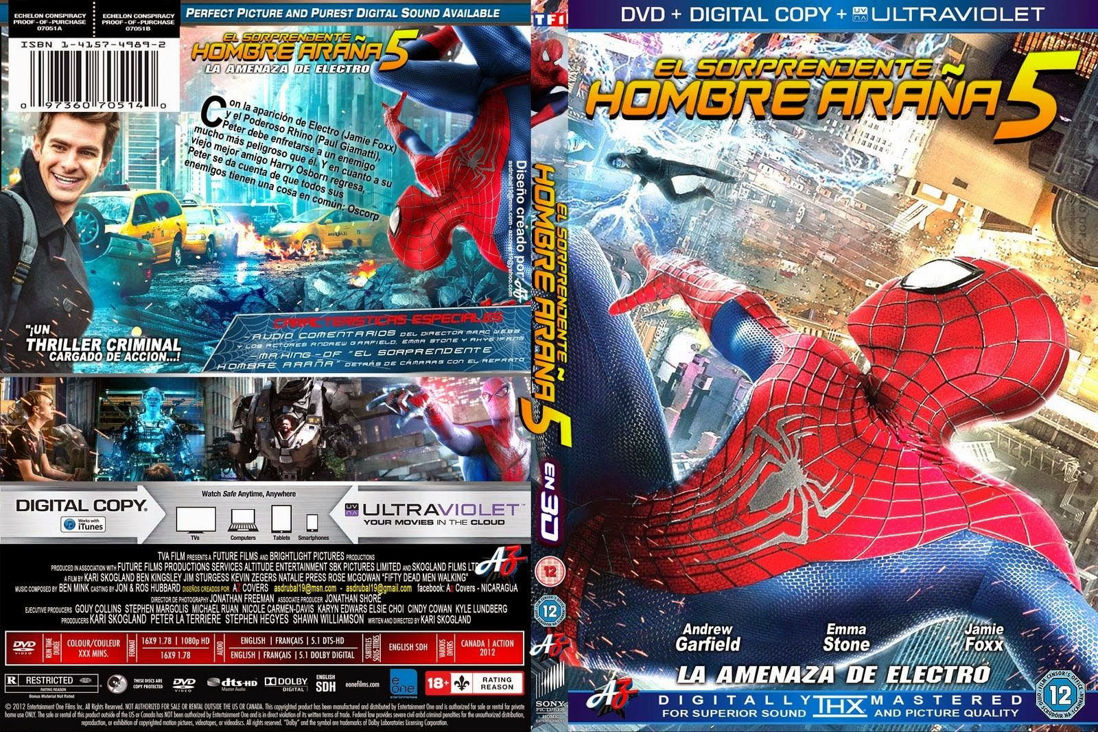 Wallpaper #qxkXBY8BtGB6xQ78XVDS38 Cover the Amazing Spider Man 2 Rise of Electro Dvd