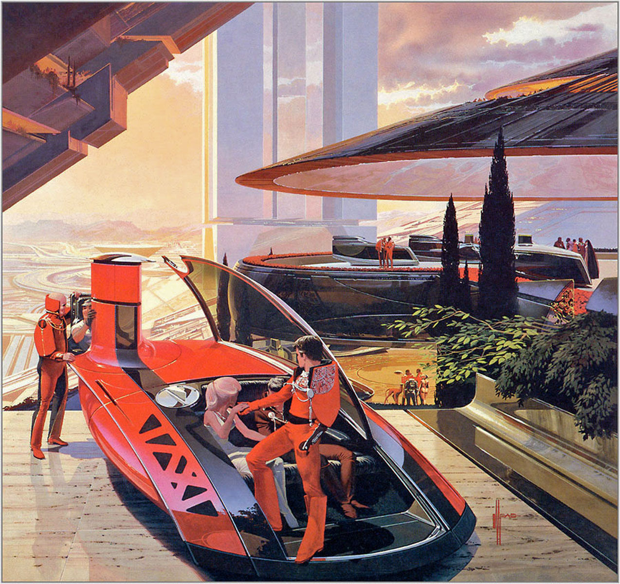 Wallpaper #ltdYMpMB4Oq-IITv5DY4341 The Blur the Retro Future the Art of Syd Mead