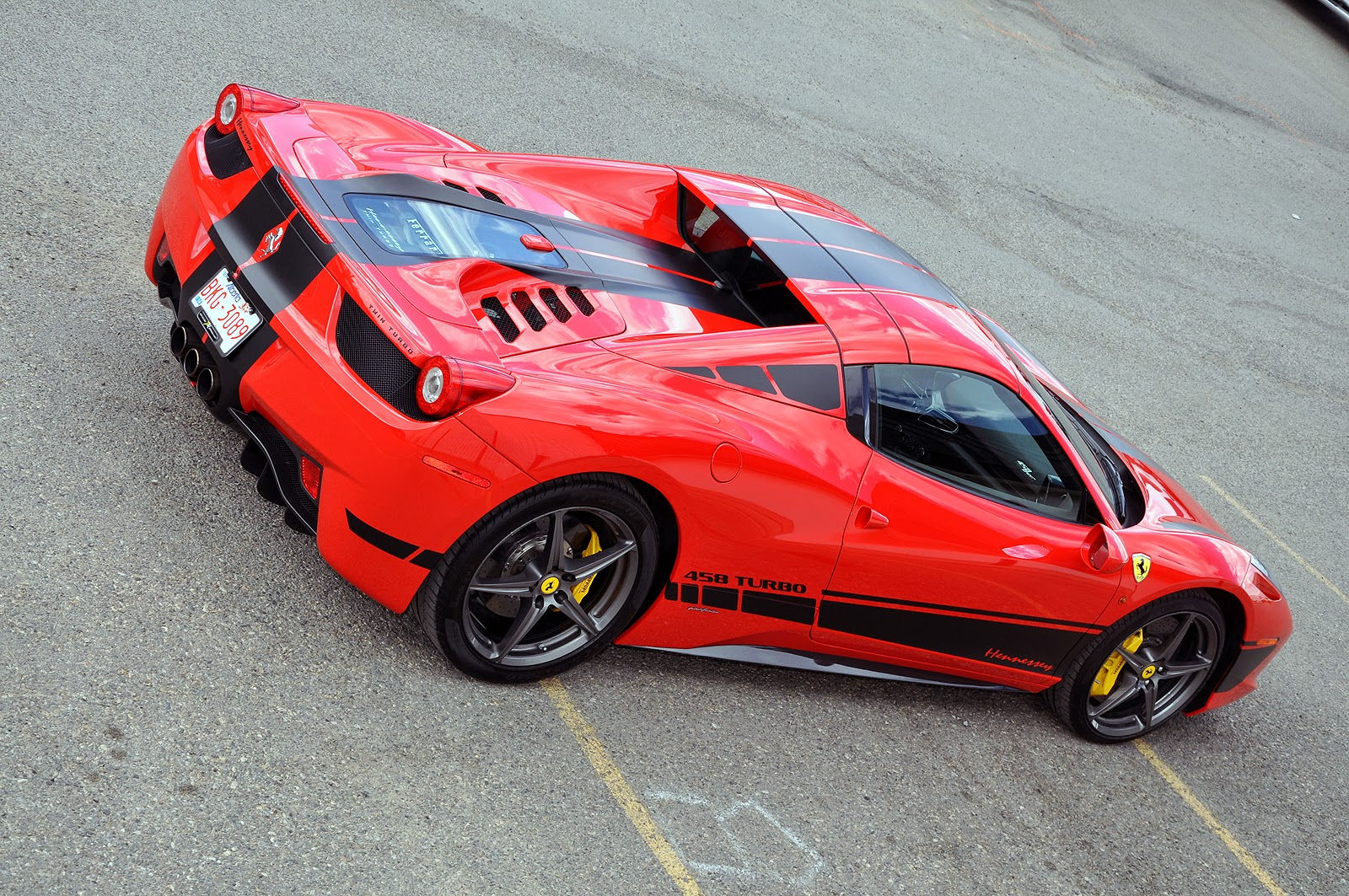 Wallpaper #SUXWjI4B7YBJg1BVtpxs7 Rare Hennessey Hpe700 Twin Turbo Ferrari 458 Italia Arrives in Canada