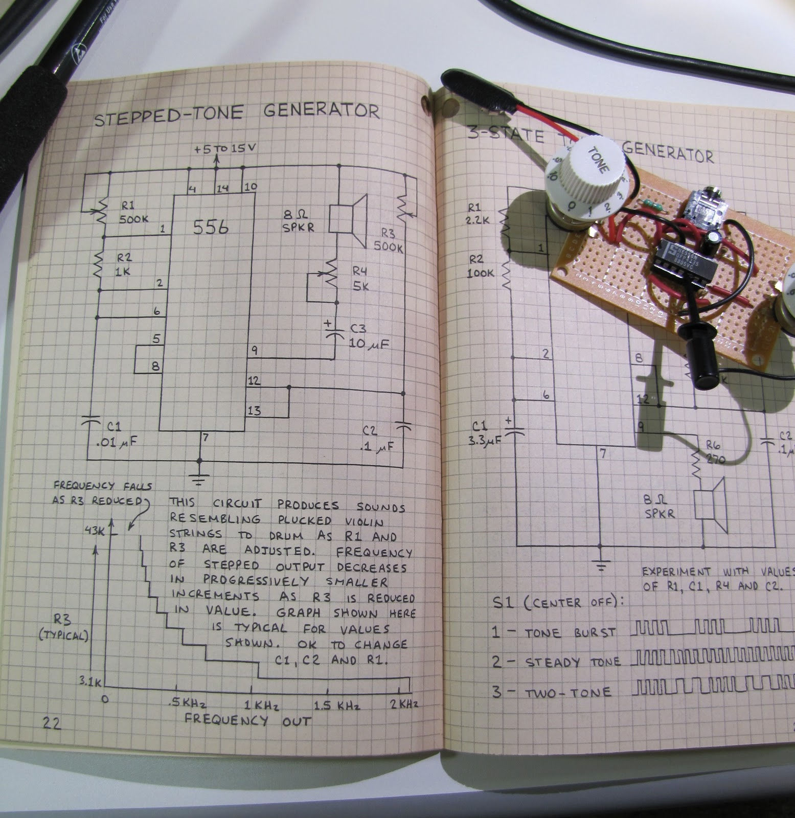 Wallpaper #oWc9-5IBSpphPi3-WZNa262 Notes and Volts Atari Punk Console How It Works
