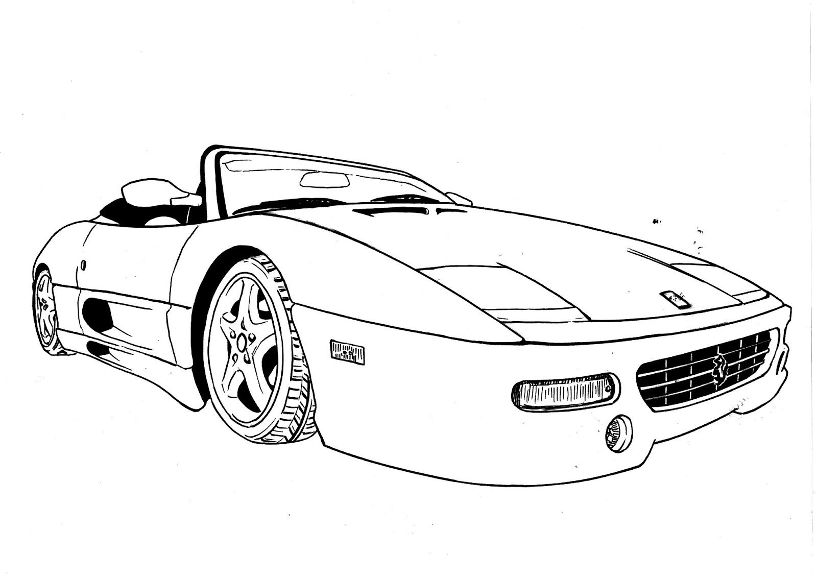 Wallpaper #nxkaBo8BtGB6xQ78KlOk22 How to Apply Perspective and Finished Ferrari Drawing Lessons