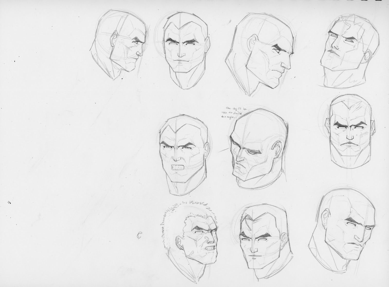 Wallpaper #xGdJ95IBSpphPi3-d4V546 Sketchbook of Gary Lyles Jr First 100 Heads Jim Lee Style Men