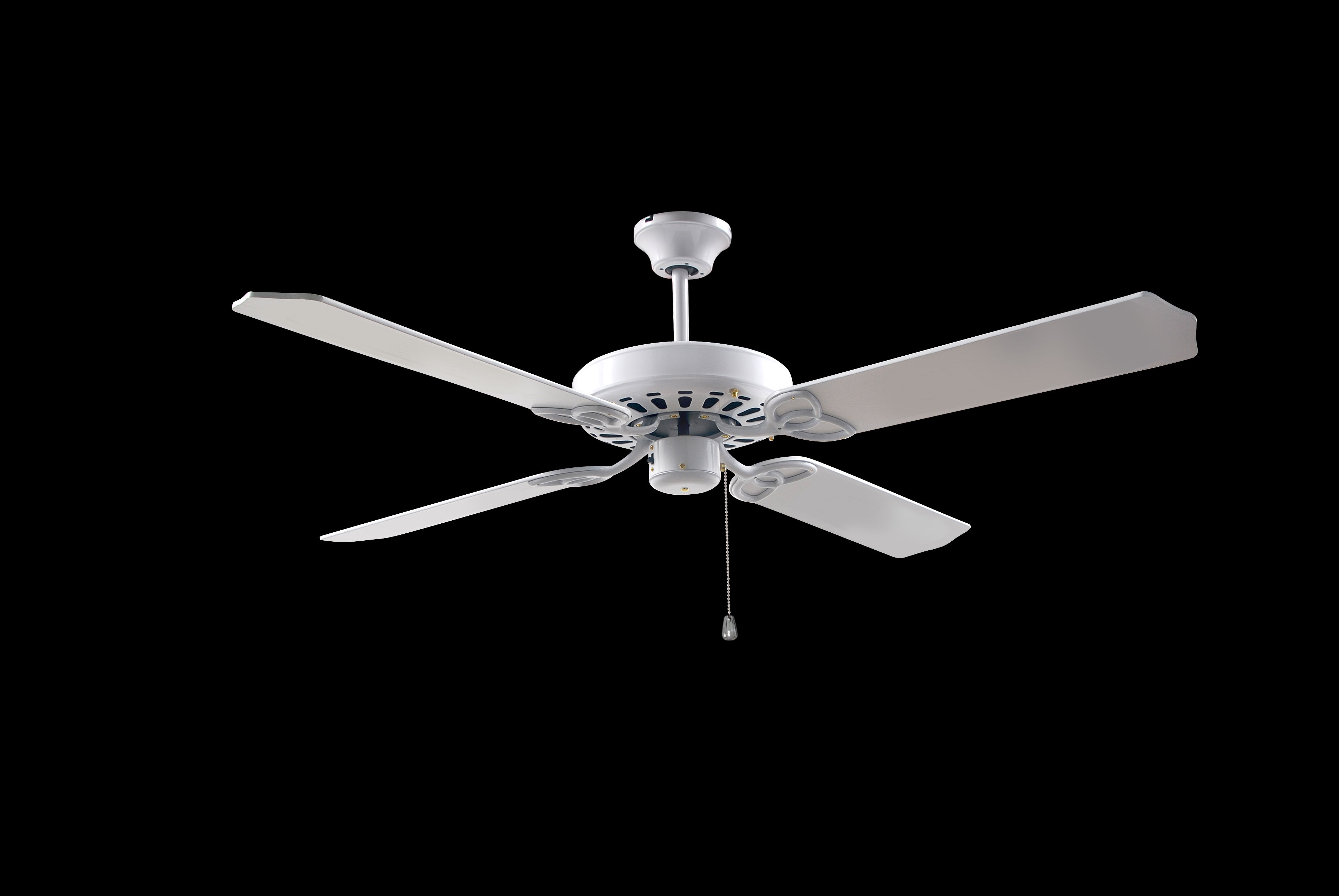 Wallpaper #57EF4 Mainstays 42 Hugger Metal Indoor Ceiling Fan with Light White 4