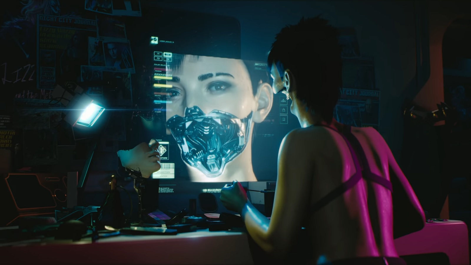 Wallpaper #dQAa6o4BSdW8dNoueQ6K54 Ostorozno Spoilery Pevica Grimes Rasskazala O Svoei Roli V Cyberpunk 2077