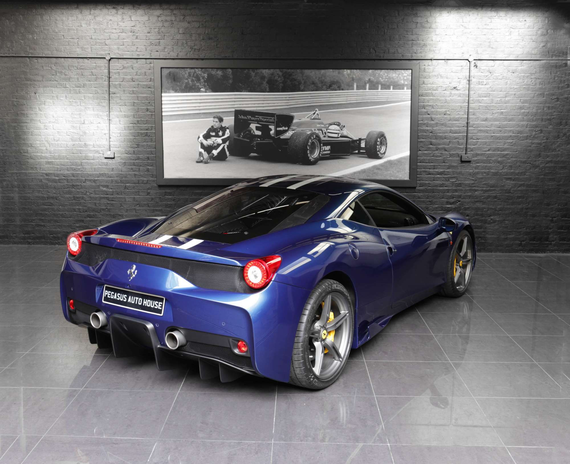 Wallpaper #7hlKBo8BtGB6xQ78EFO456 Ferrari 458 Speciale Blu Nart Pegasus Auto House