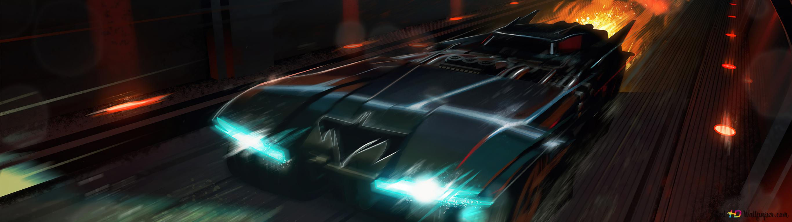 Wallpaper #0CyoSZMB0E1QgA7w1vOh167 Batman Batmobile 4K Wallpaper Download