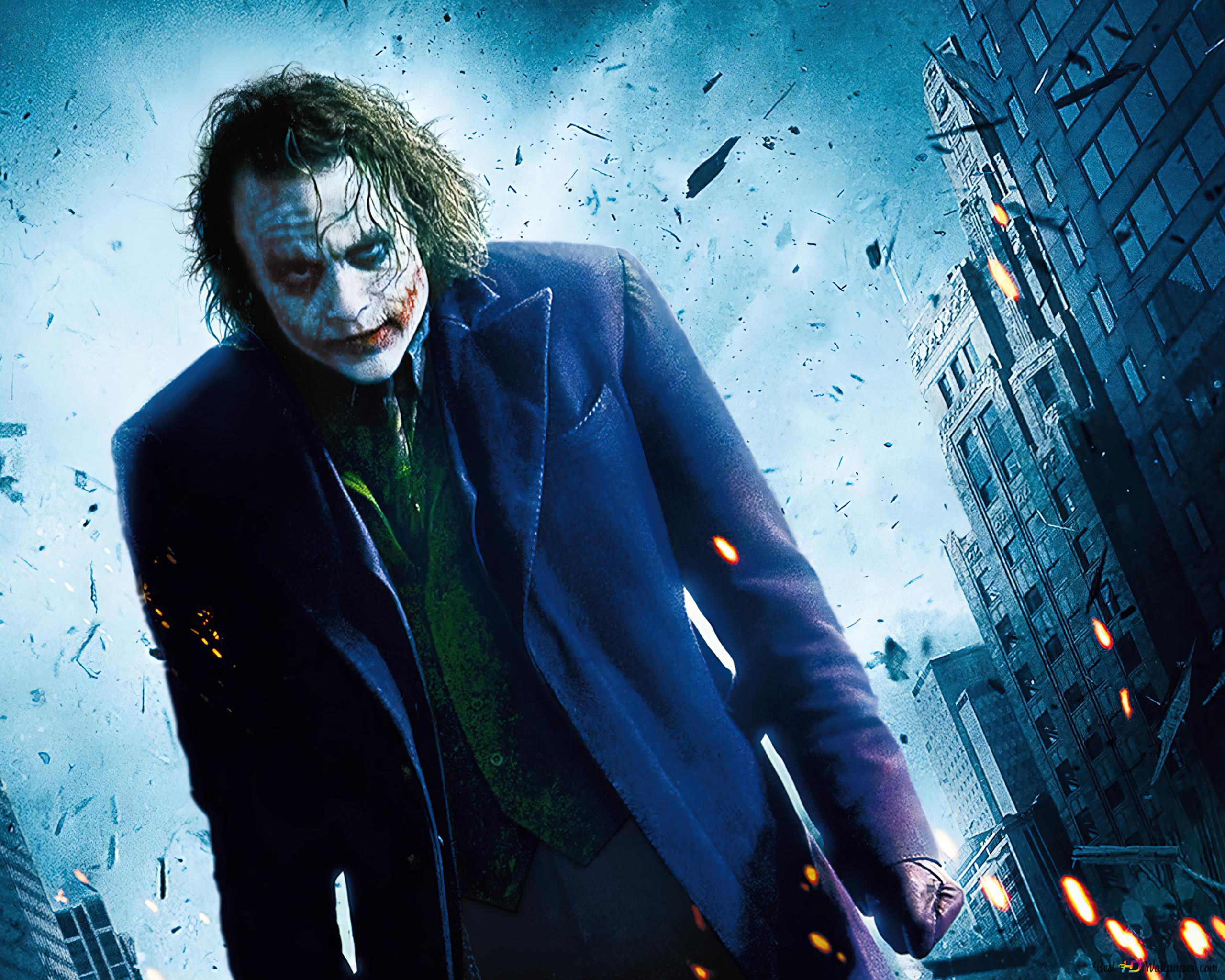 Wallpaper #6xqXUZMB1yWOL4qgNIF3222 Heath Ledger as Joker 4K Wallpaper Download