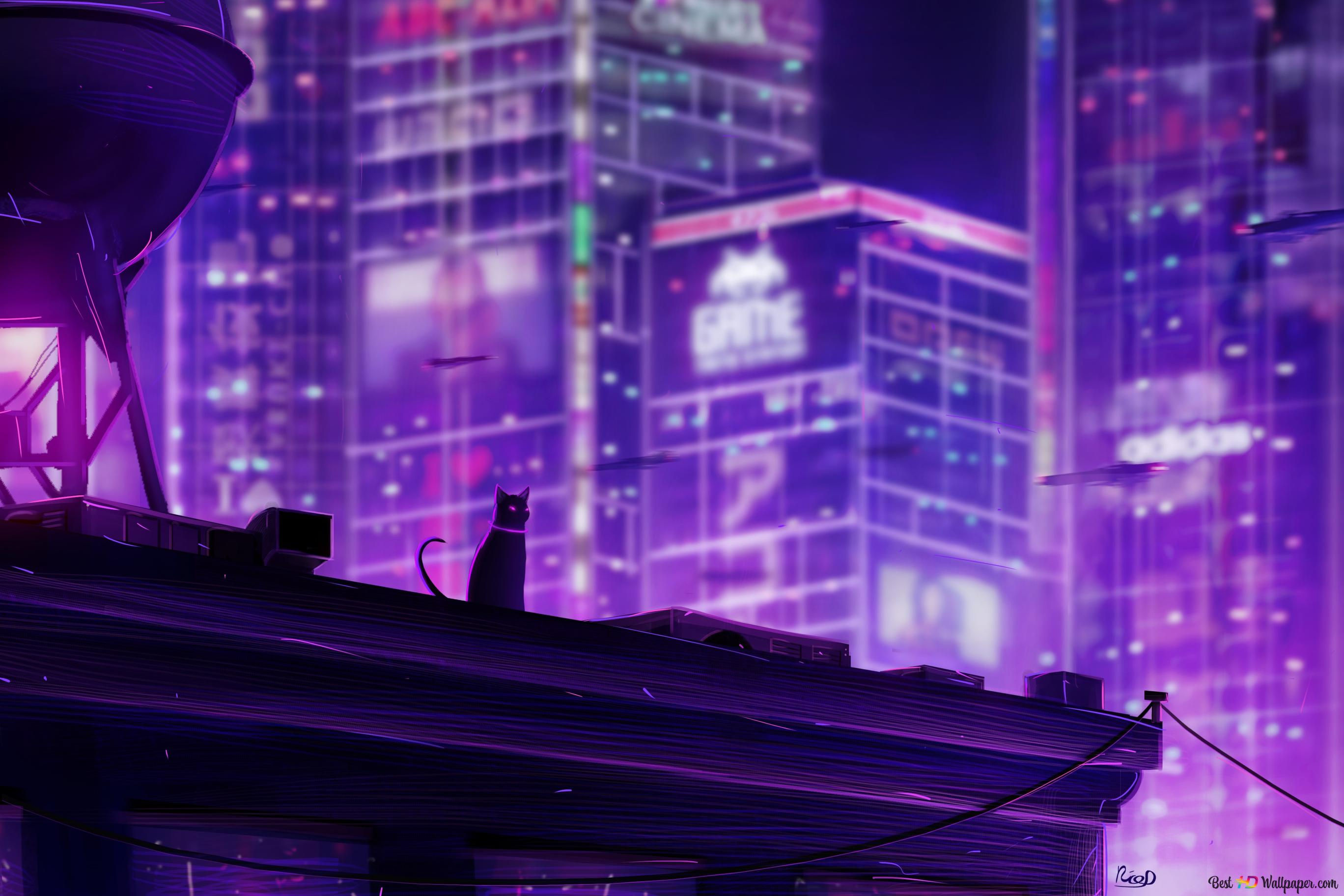 Wallpaper #-Bk0JI8BtGB6xQ78G4Qm56 Neo Tokyo 4K Wallpaper Download