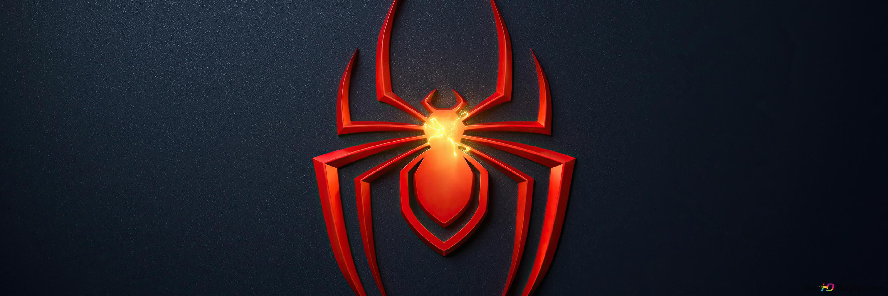 Wallpaper #0mdy_pIBSpphPi3-M59t62 Spider Man Spider Symbol 4K Wallpaper Download