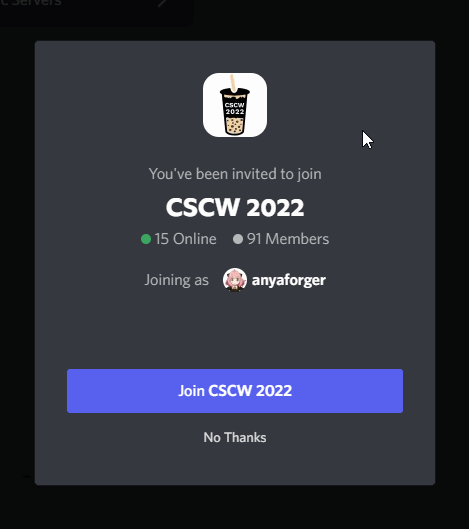 Wallpaper #i7gc2JIBJvJKYCmEL-bJ326 Getting Started with Discord Cscw 2022