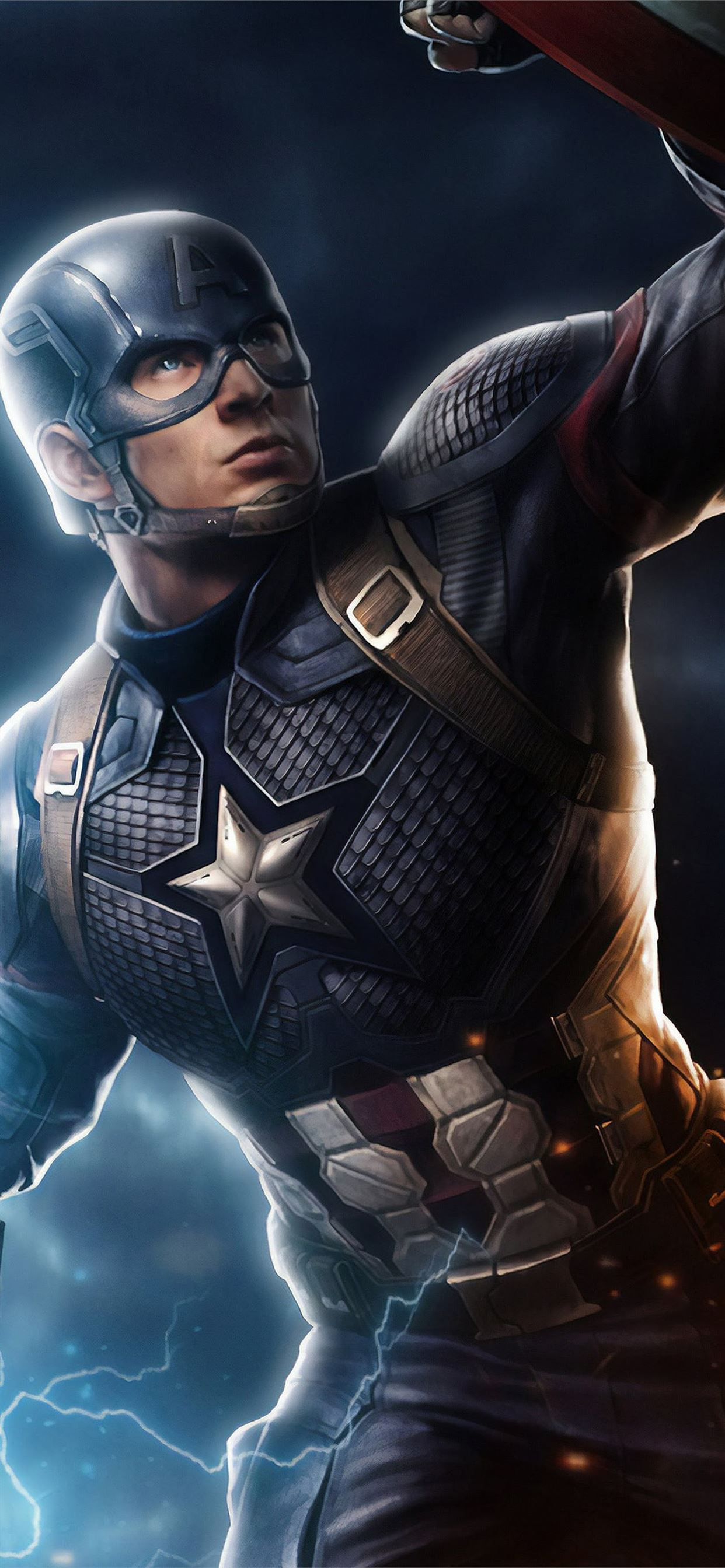 Wallpaper #jXQtwo4B_8f4nGFaPm4v42 Avengers Endgame Captain America Mjolnir Hammer Li iPhone Wallpapers