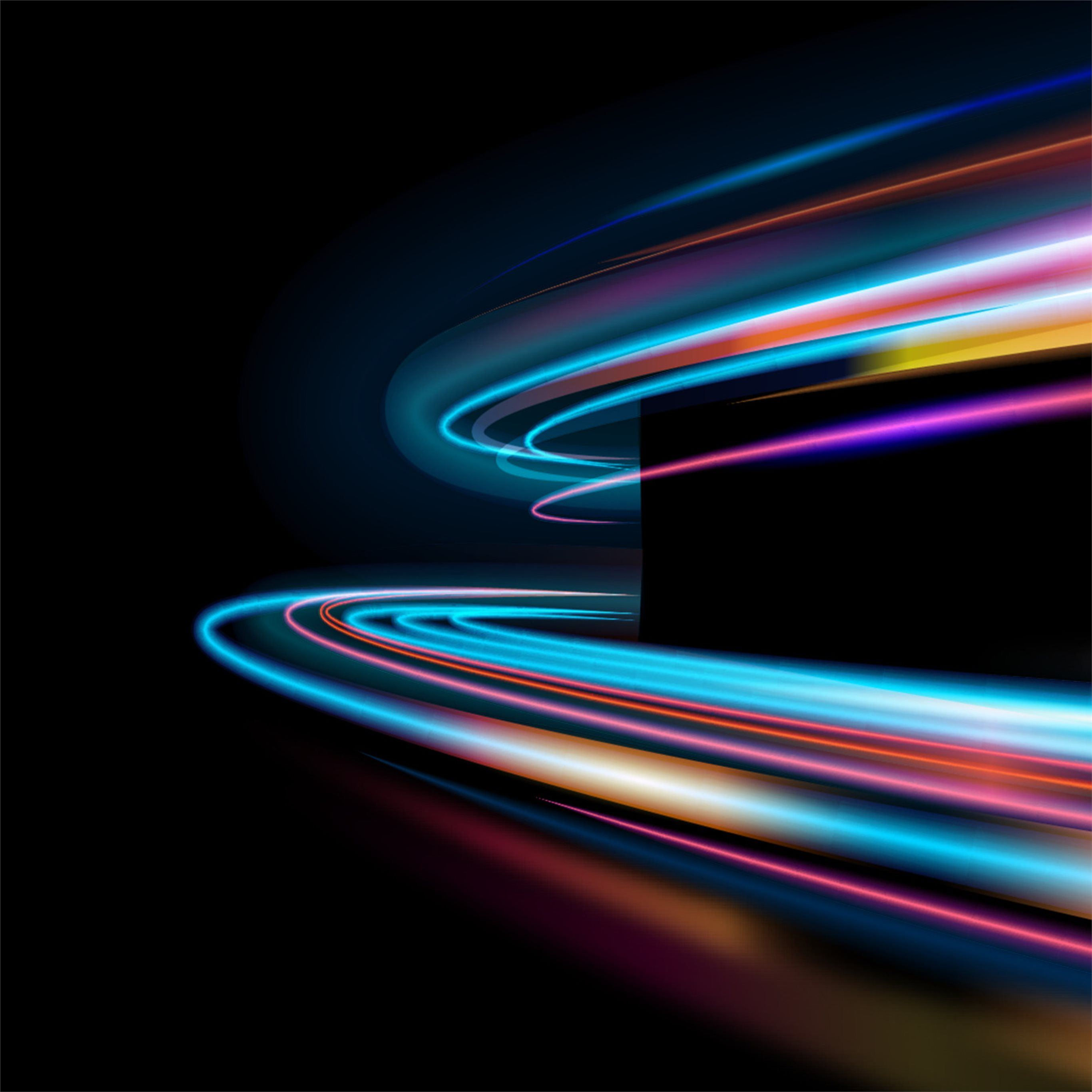 Wallpaper #fRmwNo8BtGB6xQ781KP44 Long Exposure Abstract Dark 4K iPad Pro Wallpapers Free Download