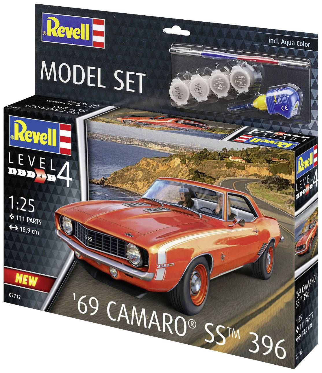 Wallpaper #2IfvMZMBPAdmKxa20mLI196 Revell 67712 Model Set 69 Camaro Ss 396 Model Car Assembly Kit 125