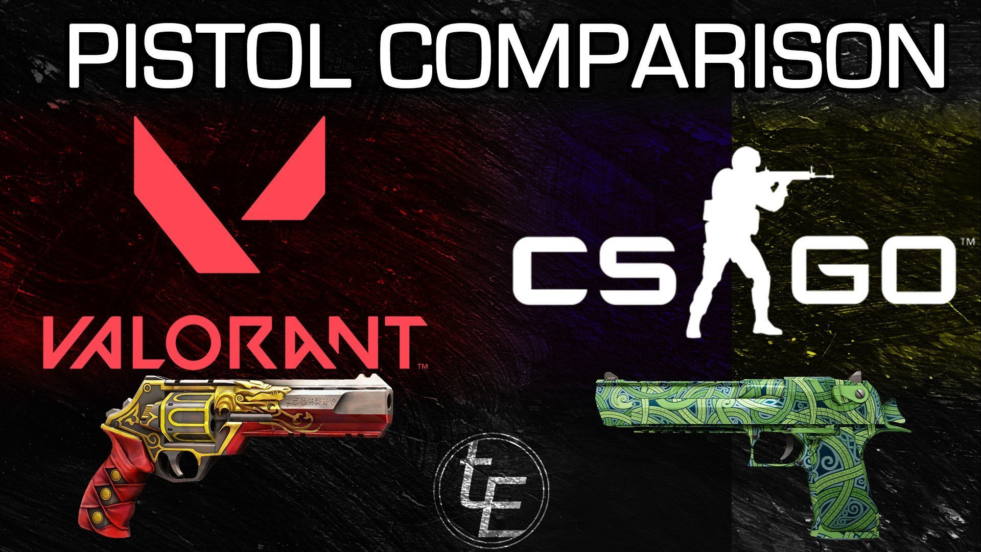 Wallpaper #U2dK7JIBSpphPi3-flIC244 Valorant vs Csgo Pistol Comparison Tedits