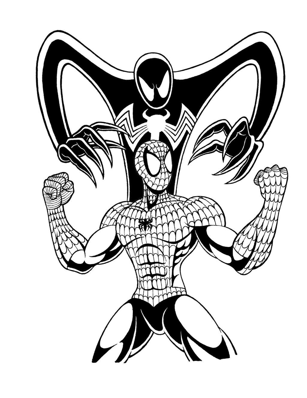 Wallpaper #1WheGpMBSpphPi3-gRtQ287 Spider Man and Symbiote Tattoo Design by Mystic Forces on Deviantart