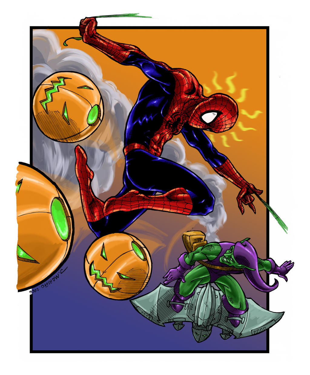 Wallpaper #EwA54Y4BSdW8dNouugsq35 Spiderman vs Green Goblin by Daborien on Deviantart