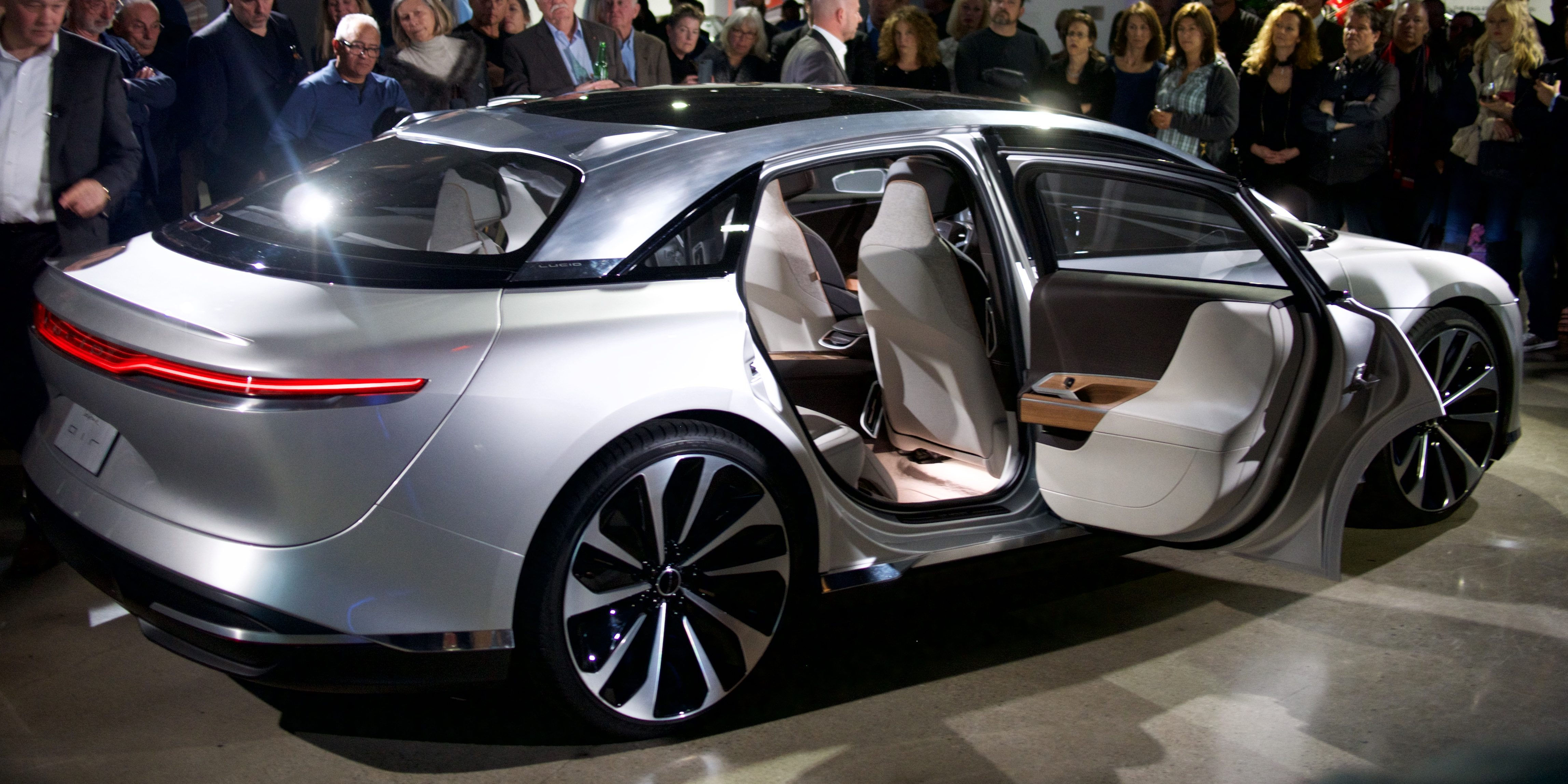 Wallpaper #JmcxBpMBSpphPi3-_8BK133 Lucid Motors Shows Off Their Airy Interior at a Private La Event