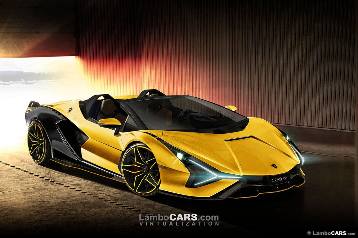 Wallpaper #2meb55IBSpphPi3-_DiQ276 Lamborghini Sian Fkp 37 Roadster Rumors Automobili Lamborghini
