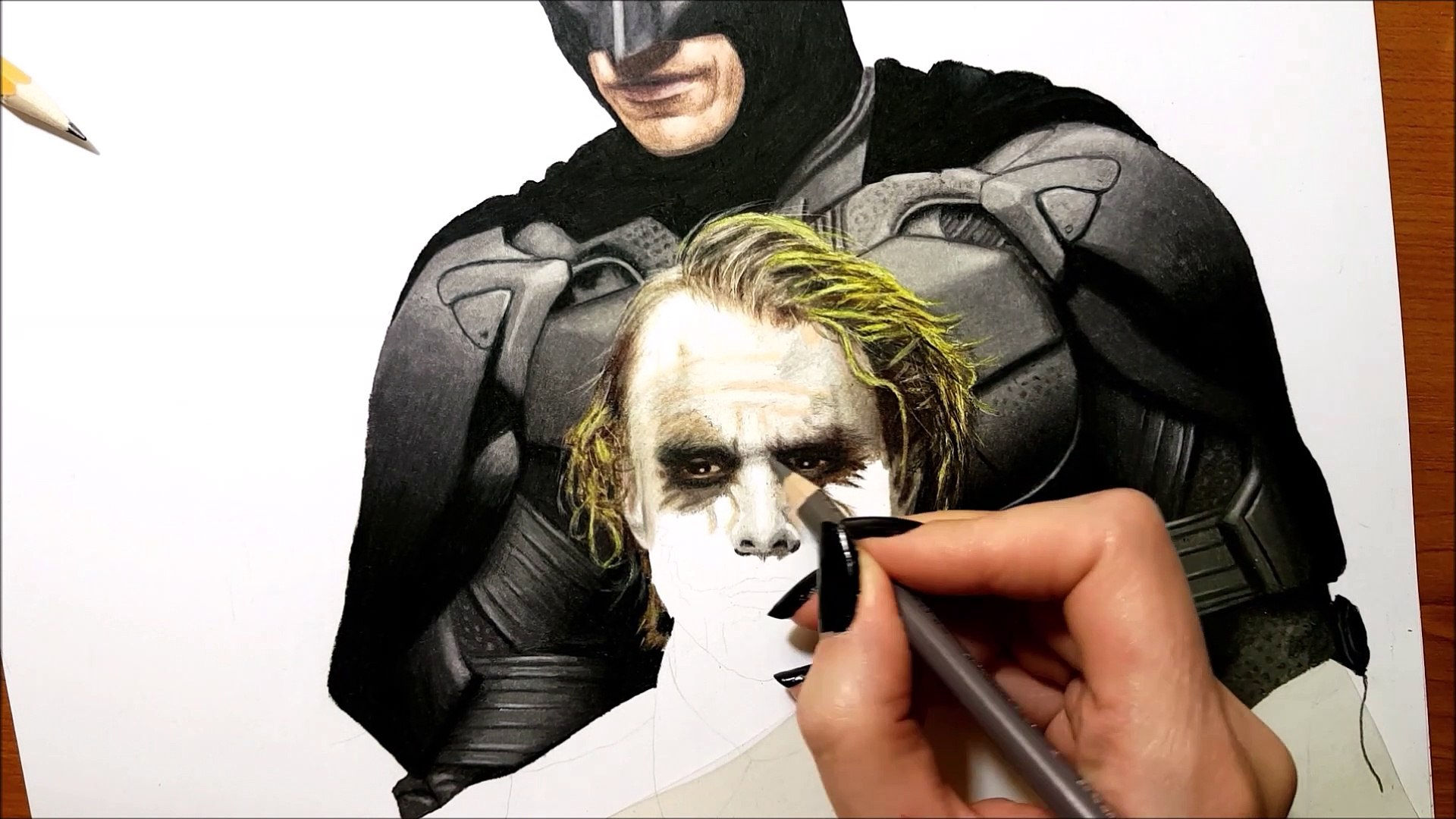 Wallpaper #chmkMY8BtGB6xQ7815Ys50 Joker vs Batman Drawings