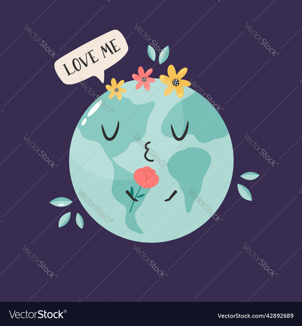 Wallpaper #1f9f2 Earth Day Free Vector Icon Hand Holding Plant with Earth Background