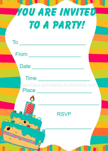 Wallpaper #tbne3ZIBJvJKYCmEsQLe82 Party Invitations for Kids