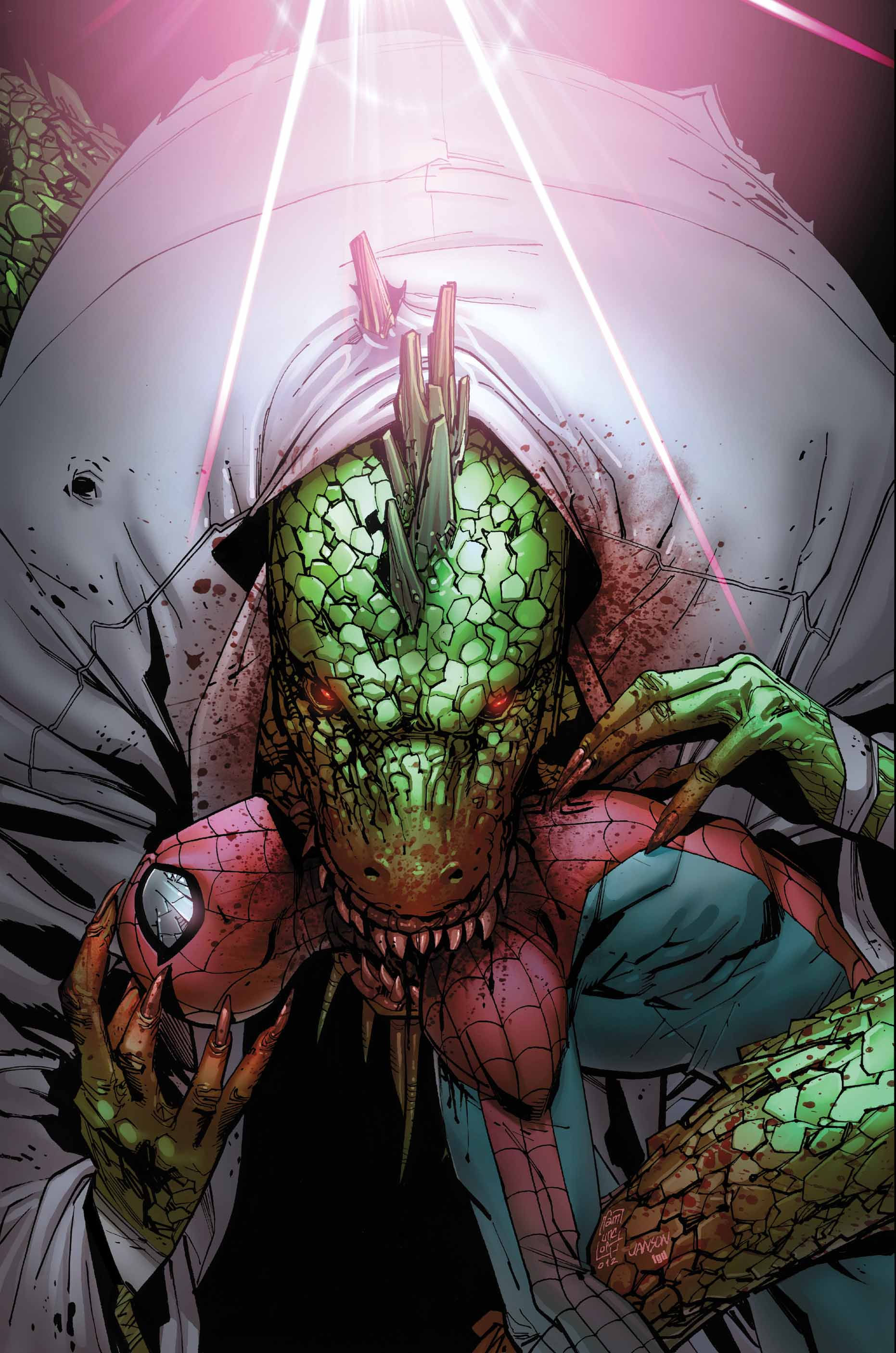 Wallpaper #y2eIA5MBSpphPi3-DrO687 Wondercon 2012 the Lizard Returns to the Amazing Spider Man the