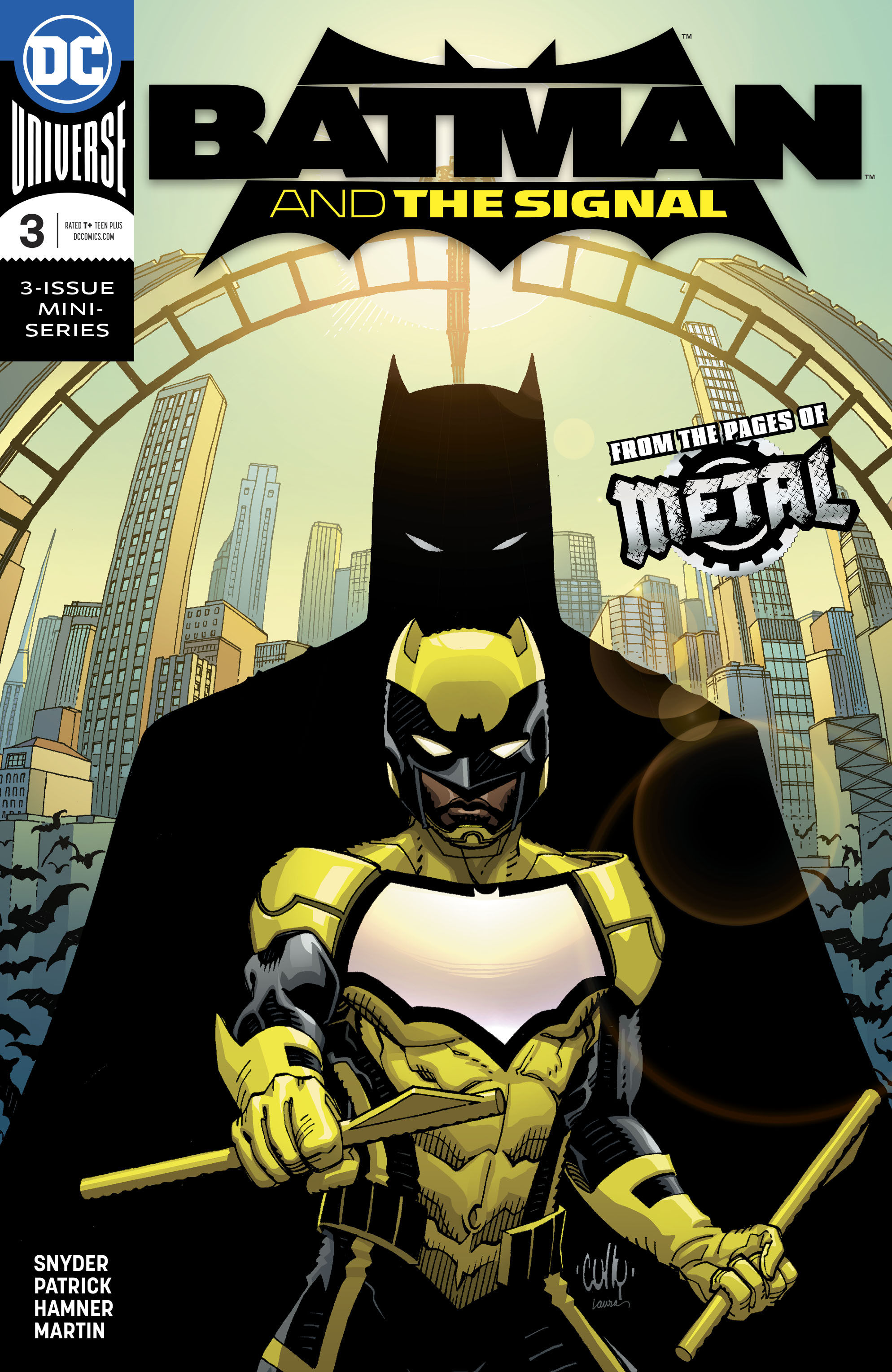 Wallpaper #ykCmL5MBJhL2WPbas70r74 Jan180265 Batman and the Signal 3 of 3 Previews World