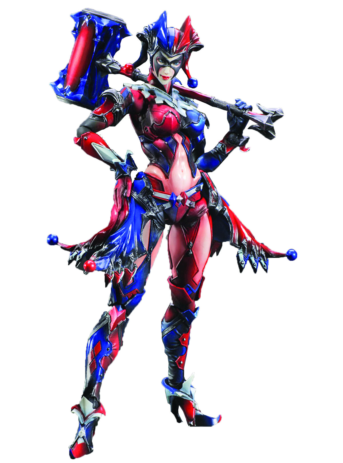 Wallpaper #22cpE5MBSpphPi3-BP44226 Previewsworld DC Comics Variant Play Arts Kai Harley Quinn Af Oa