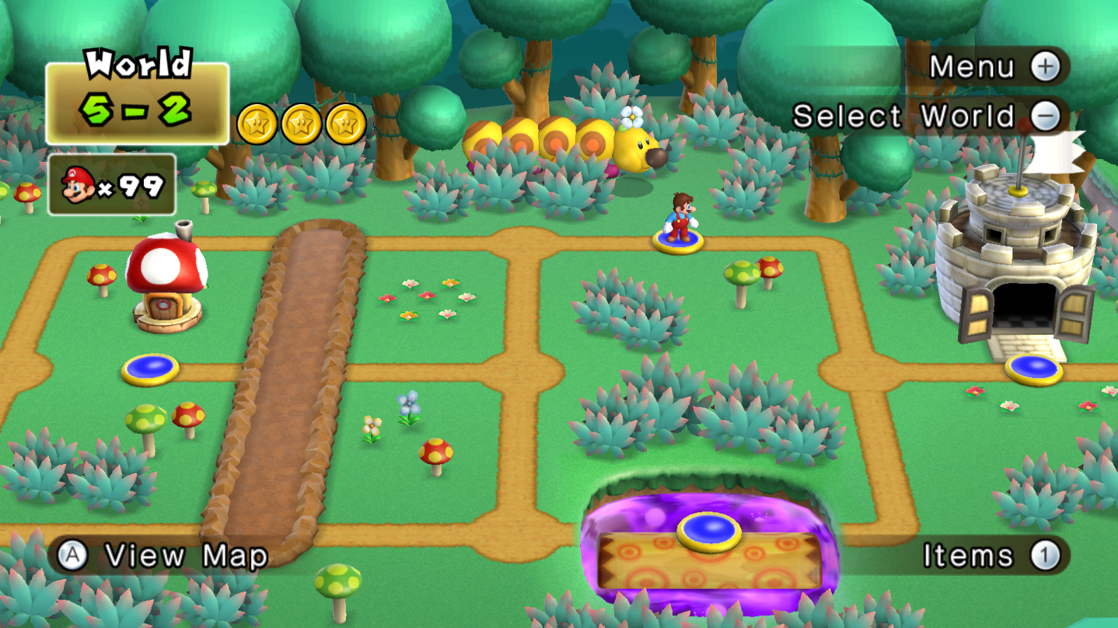 Wallpaper #M2dF-JIBSpphPi3-p4kM297 World 5 New Super Mario Bros Wii Mariowiki Fandom Powered by Wikia
