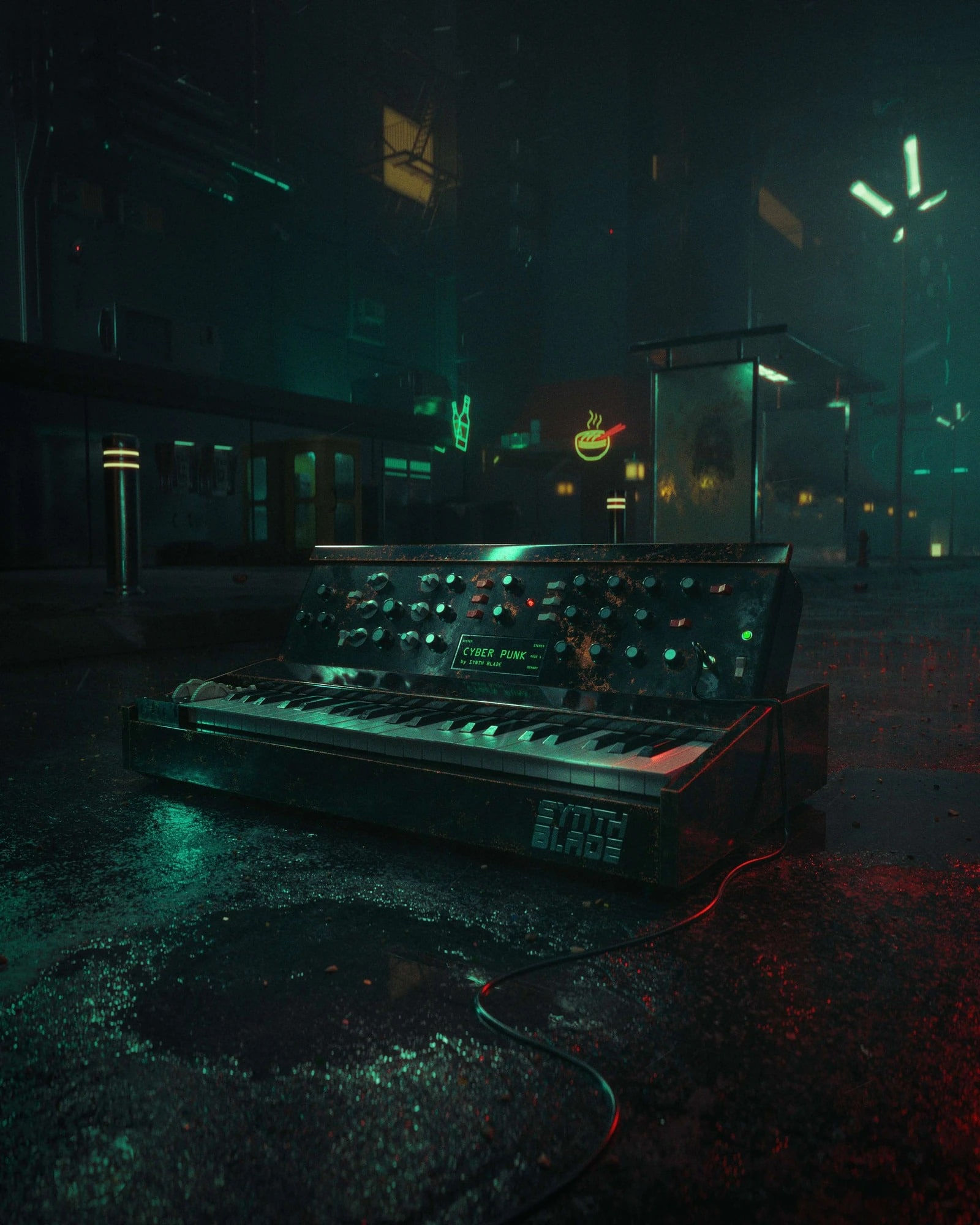 Wallpaper #TRkyF48BtGB6xQ78gG_L8 Synth Blade Cyberpunk Premium Presets for Serum Pluginvisuals