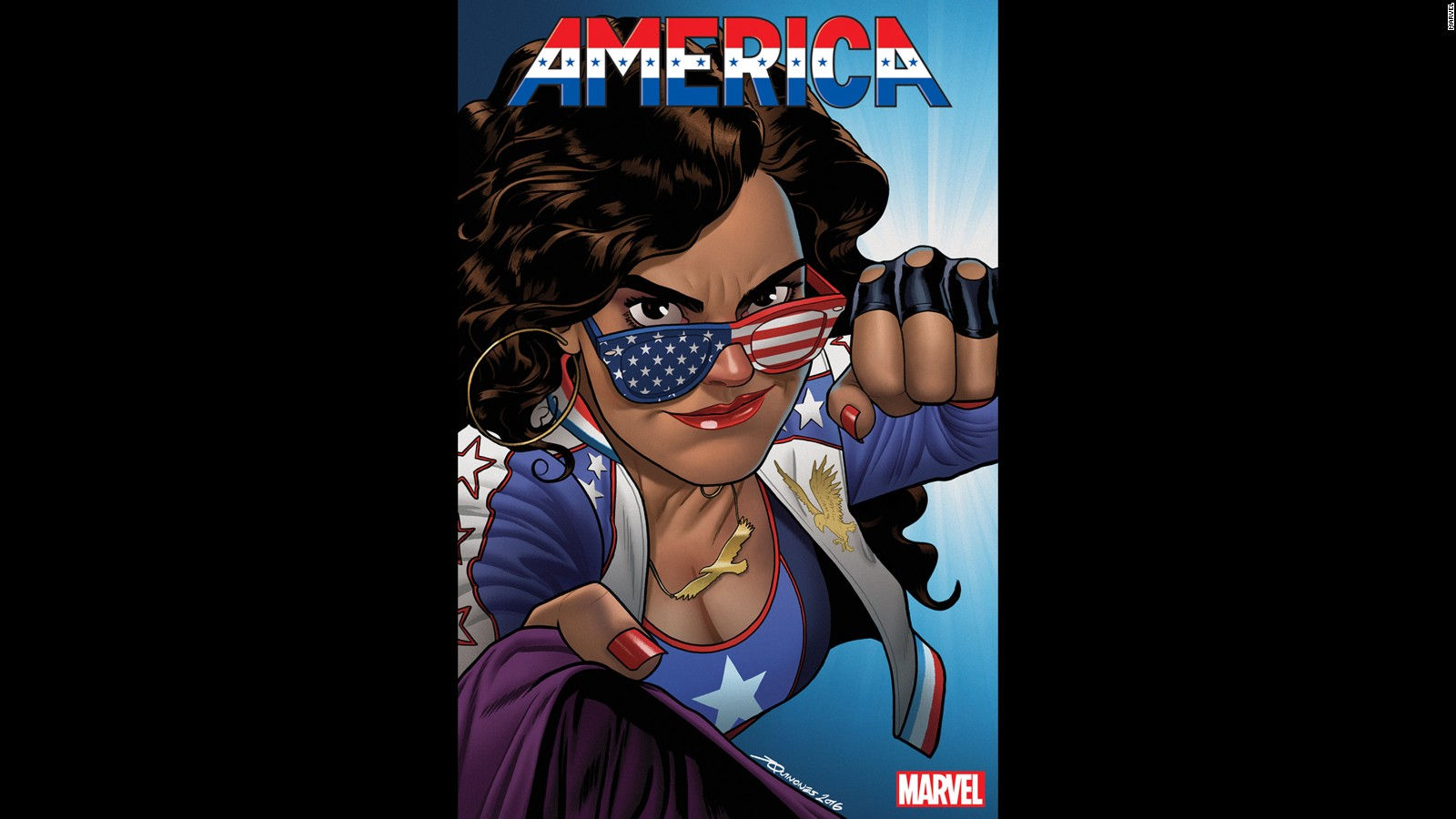 Wallpaper #x32H9I4Bnwiau_P62A9u9 America Chavez is Marvels First Lesbian Latina Superhero Cnn
