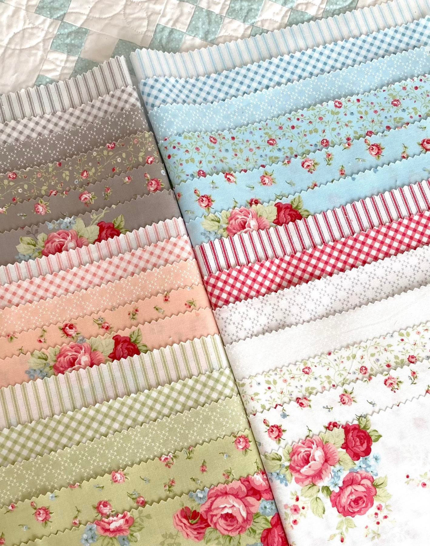 Wallpaper #tPu2hJcBx-Hc5Y20nq-1166 Moda Fabrics Ellie Charm Pack by Brenda Riddle Designs 18760pp