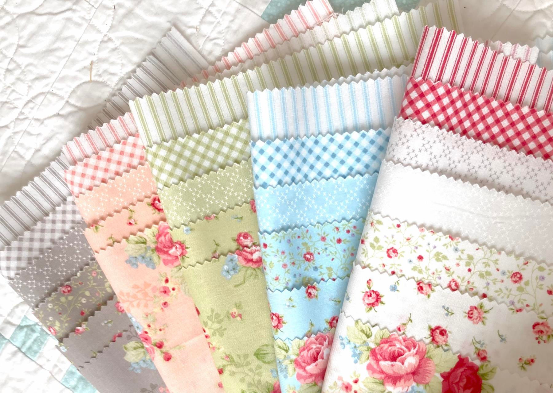Wallpaper #tPu2hJcBx-Hc5Y20nq-1181 Moda Fabrics Ellie Layer Cake by Brenda Riddle Designs 18760lc
