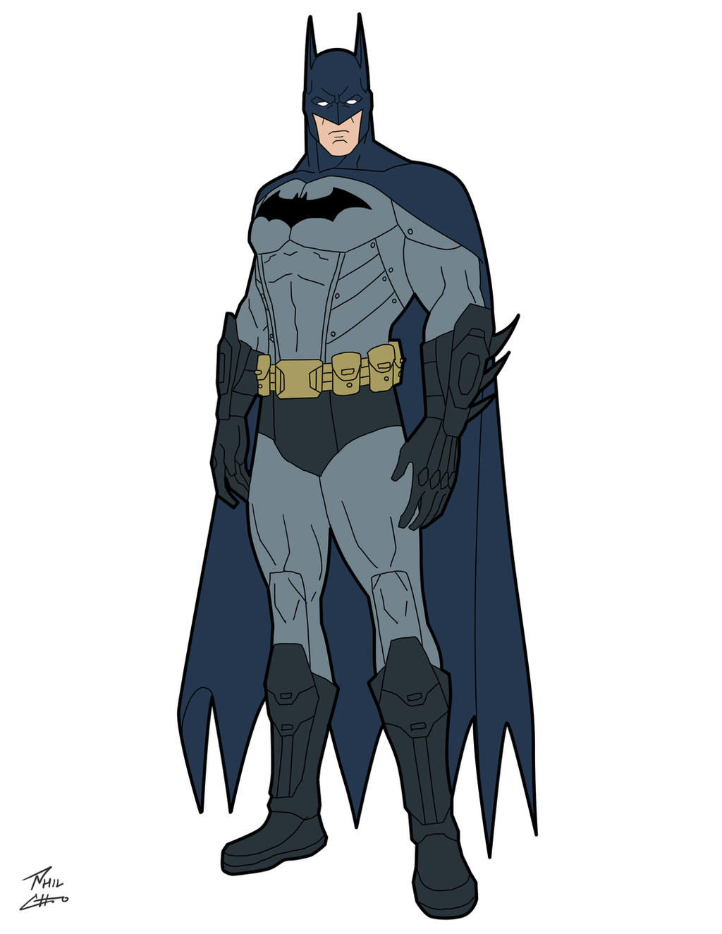 Wallpaper #GGgUHpMBSpphPi3-ciiO74 Arkham City Batman by Phil Cho on Deviantart