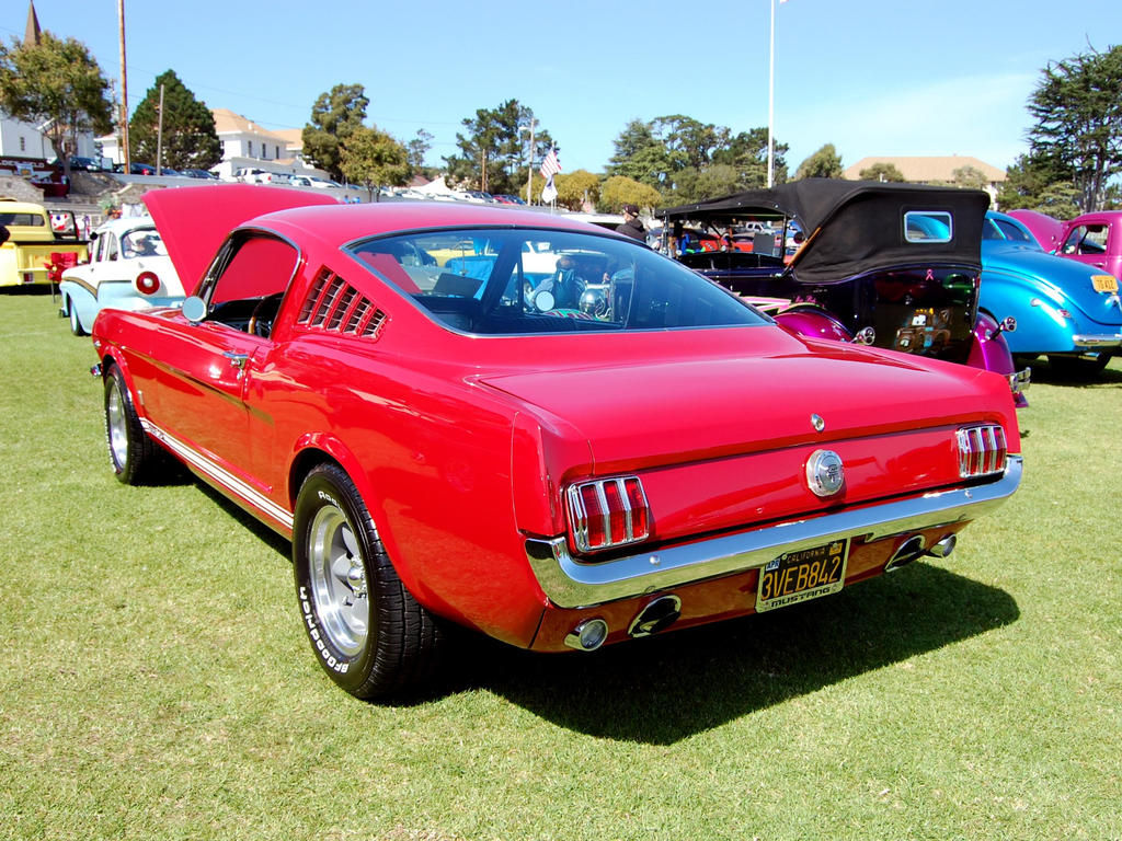 Wallpaper #OUU9lo4B7YBJg1BV0KDr45 1965 Mustang GT Fastback Rear by Partywave on Deviantart