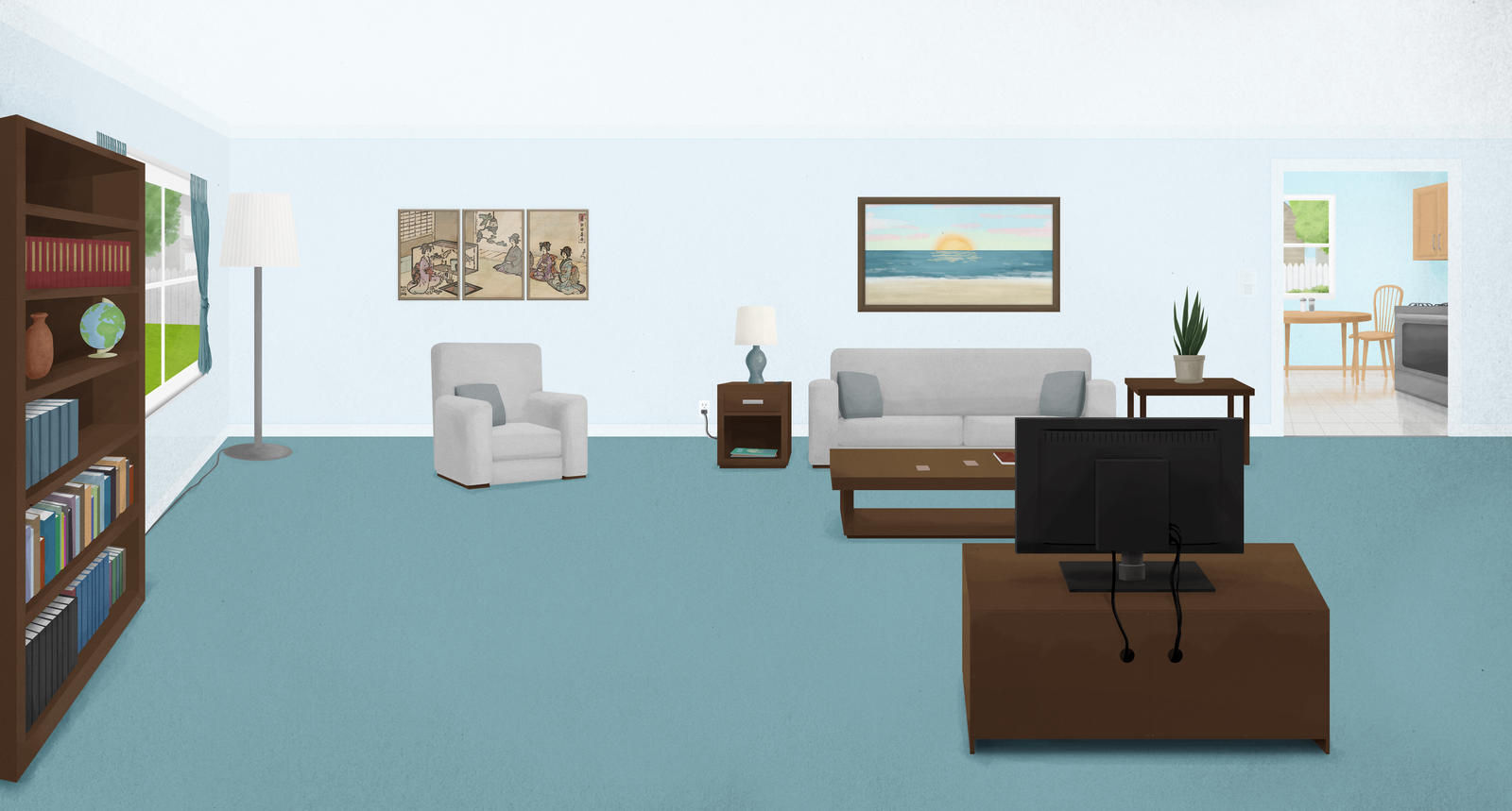 Wallpaper #MWcjC5MBSpphPi3-X9jd149 Animation Backgound Living Room by Nickagneta on Deviantart