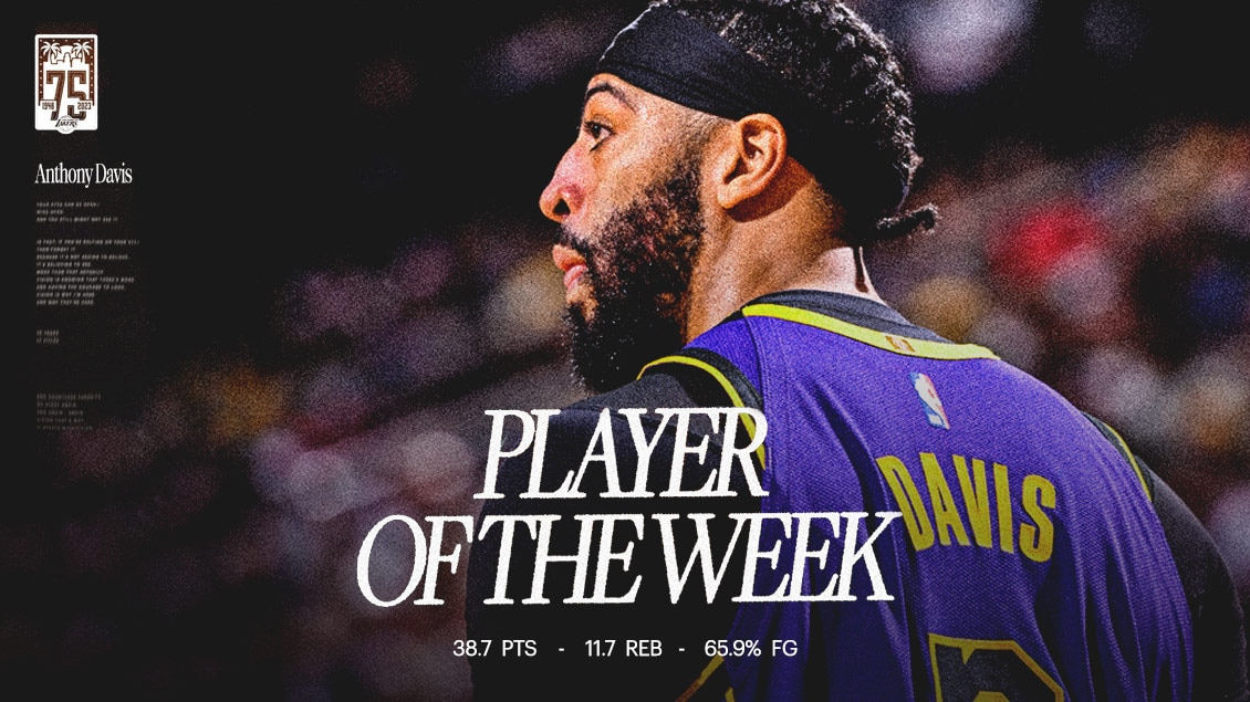 Wallpaper #v7hw2pIBJvJKYCmEjfFq490 Anthony Davis Named NBA Western Conference Player of the Week Nbacom