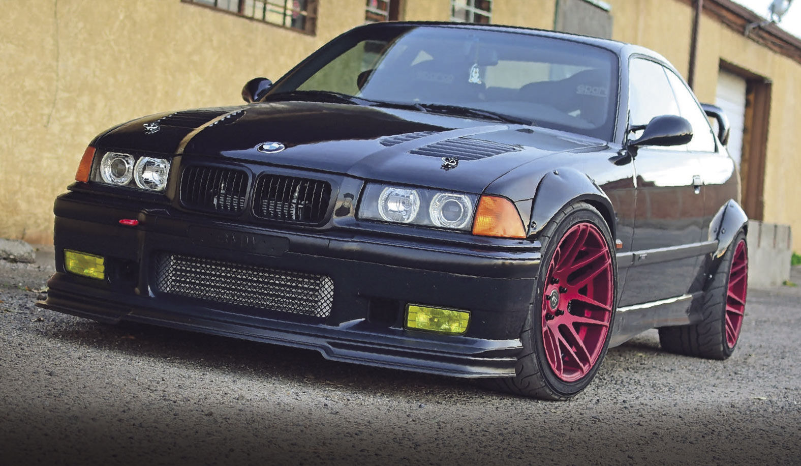 Wallpaper #ZWjyHpMBSpphPi3-tioy165 Supercharged 400hp S50 Engined Wide Arch BMW M3 Coupe E36 Drive My