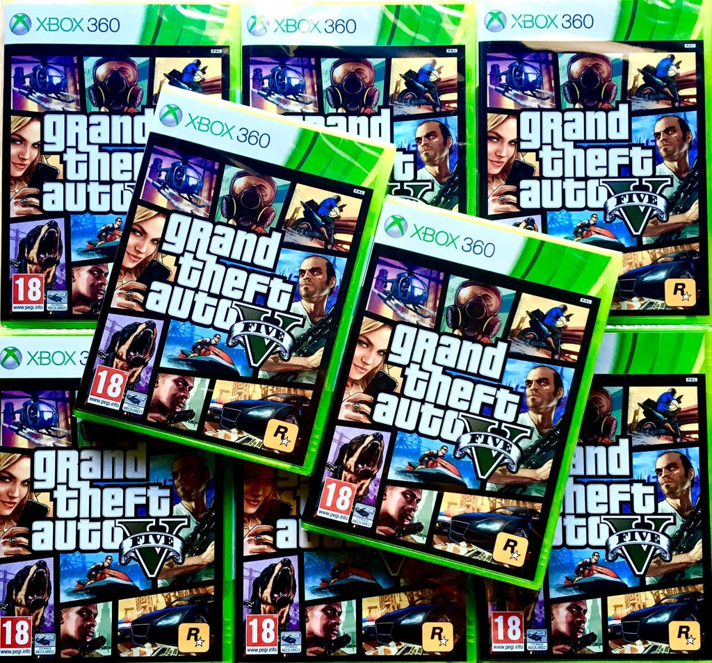 Wallpaper #5453a Gta V Xbox One Box Art Cover by Iceman423626