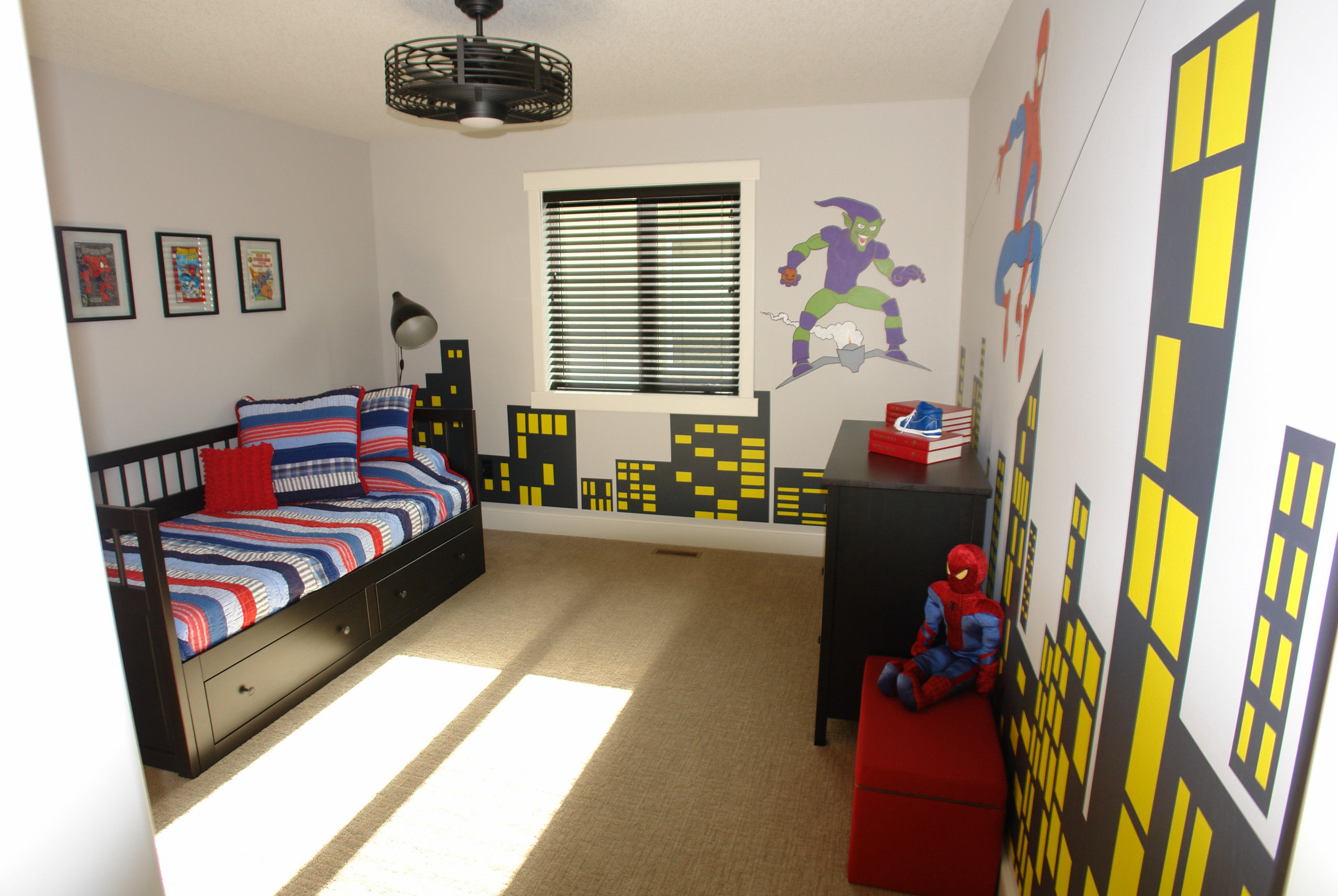 Wallpaper #fj_7O5MBLiIJ4c9OWJBi54 Kids Spiderman Room Spider Man Kids Wall Decals Pottery Barn Kids