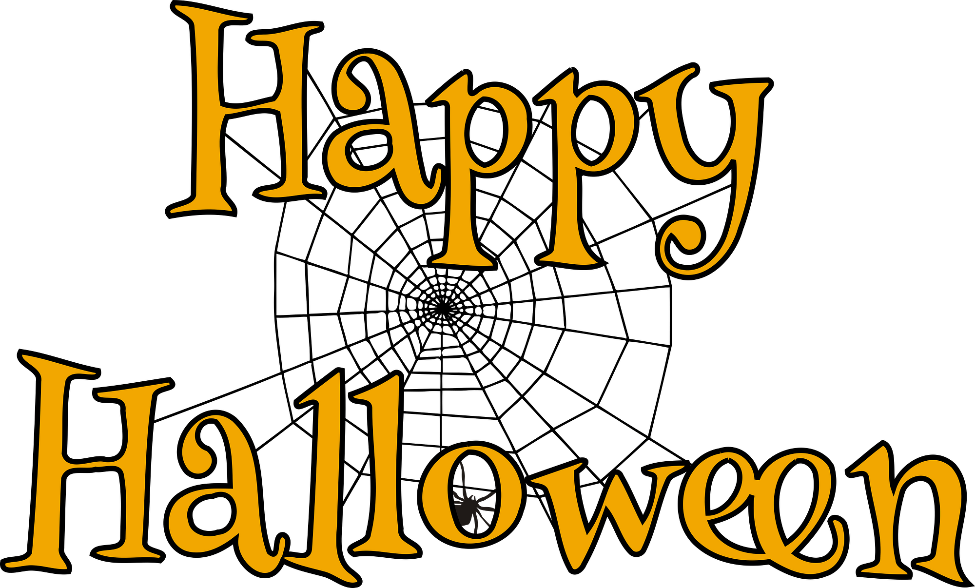 Wallpaper #IHd9JpMB-pgBXx606qKg82 Happy Halloween Spider Web Transparent Png Stickpng