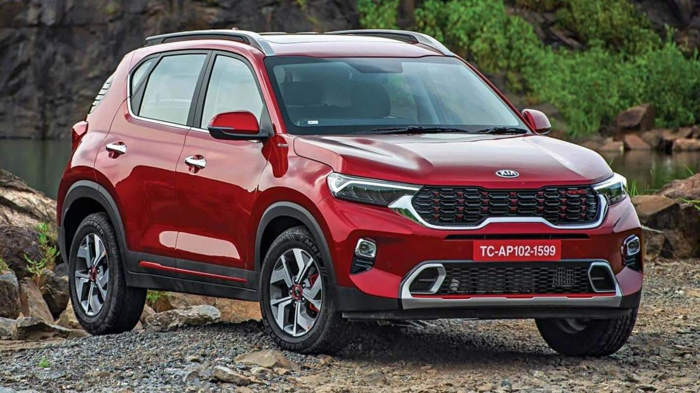 Wallpaper #PhkxNI8BtGB6xQ78iJ1348 Kia Sonet SUV Launched in India at Rs 67 Lakh