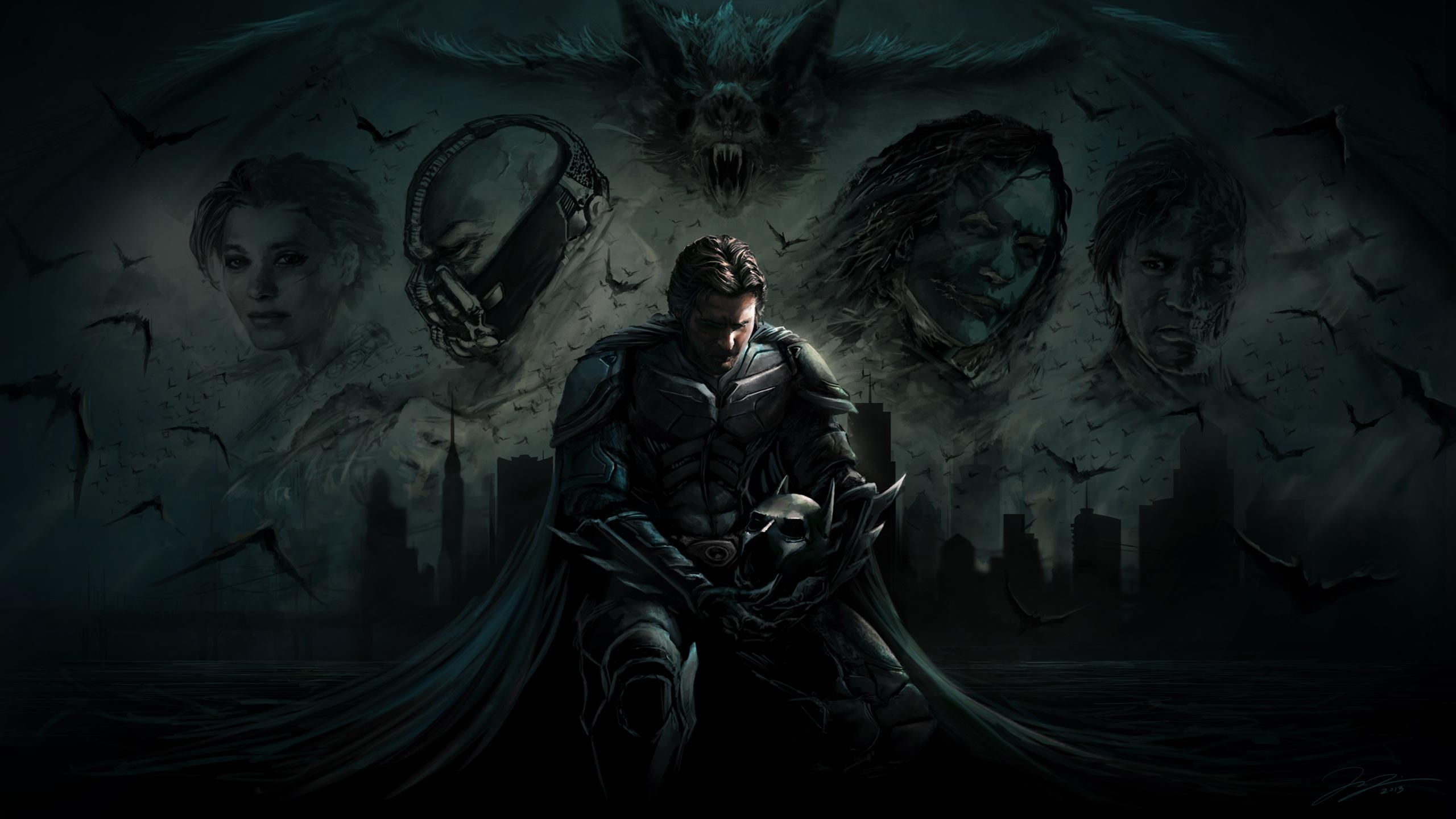 Wallpaper #BhlvII8BtGB6xQ788H4247 Bane Batman Christian Bale Heath Ledger Joker Two Face the Dark Knight