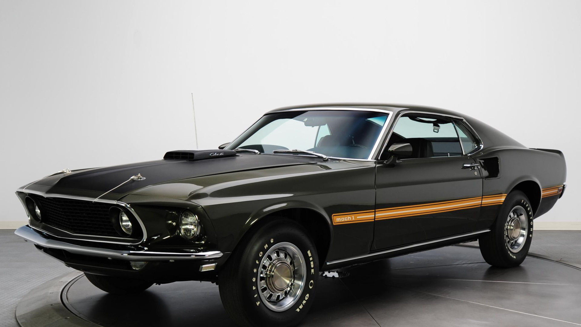 Wallpaper #8mcMCJMBSpphPi3-ysiS33 Mustang Mach 1 428 Super Cobra Jet 1969 HD Desktop Wallpaper Large