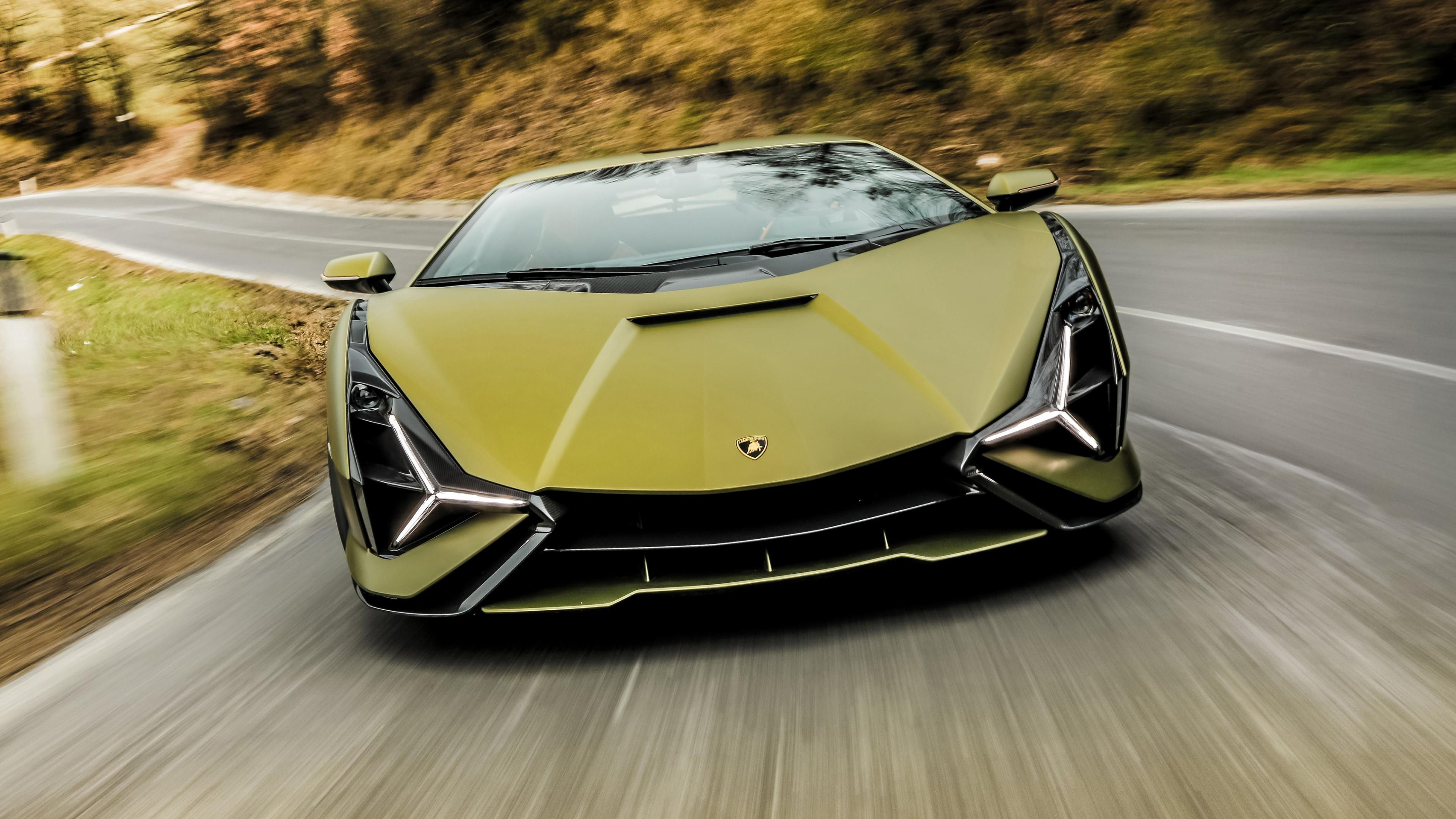 Wallpaper #2meb55IBSpphPi3-_DiQ72 5K Lamborghini Sian 2021