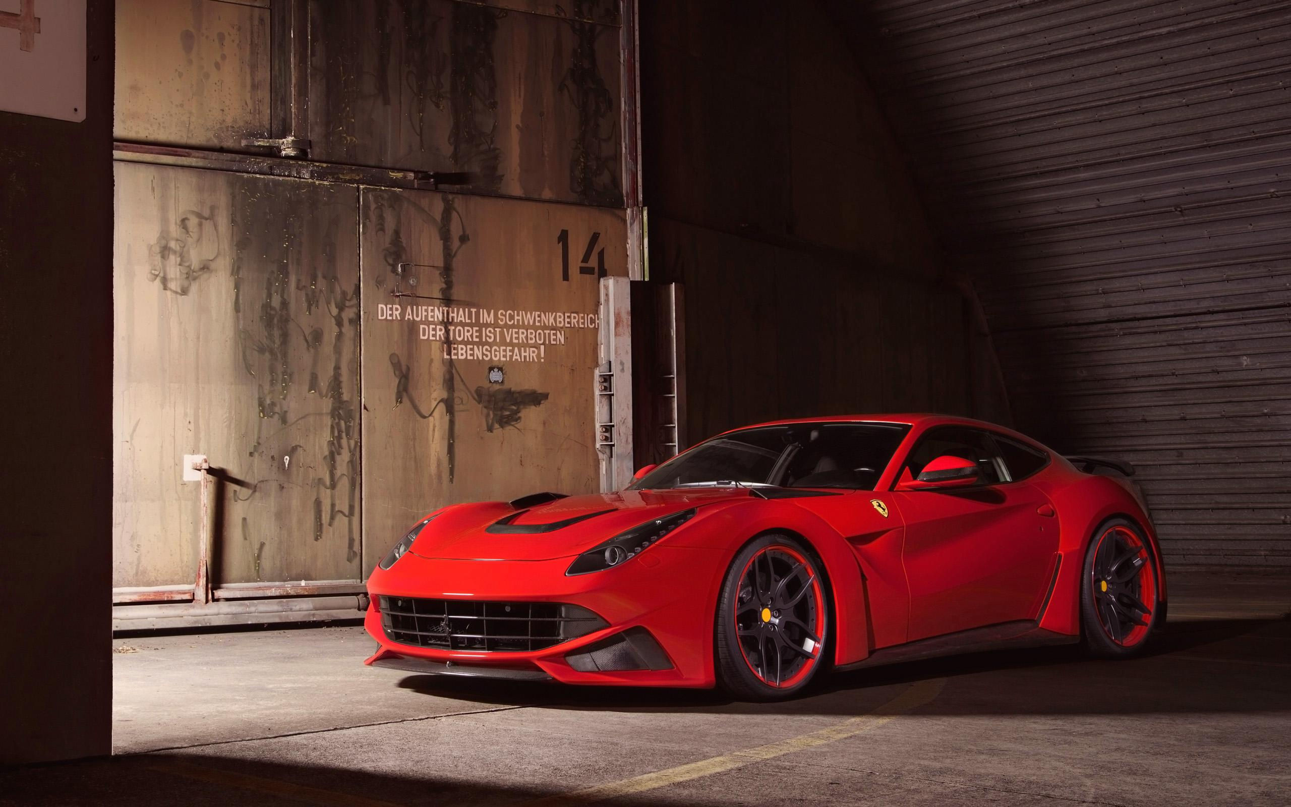 Wallpaper #DEWQlY4B7YBJg1BV3KBL32 2014 Ferrari F12 Berlinetta N Largo Por Novitec Rosso HD Desktop